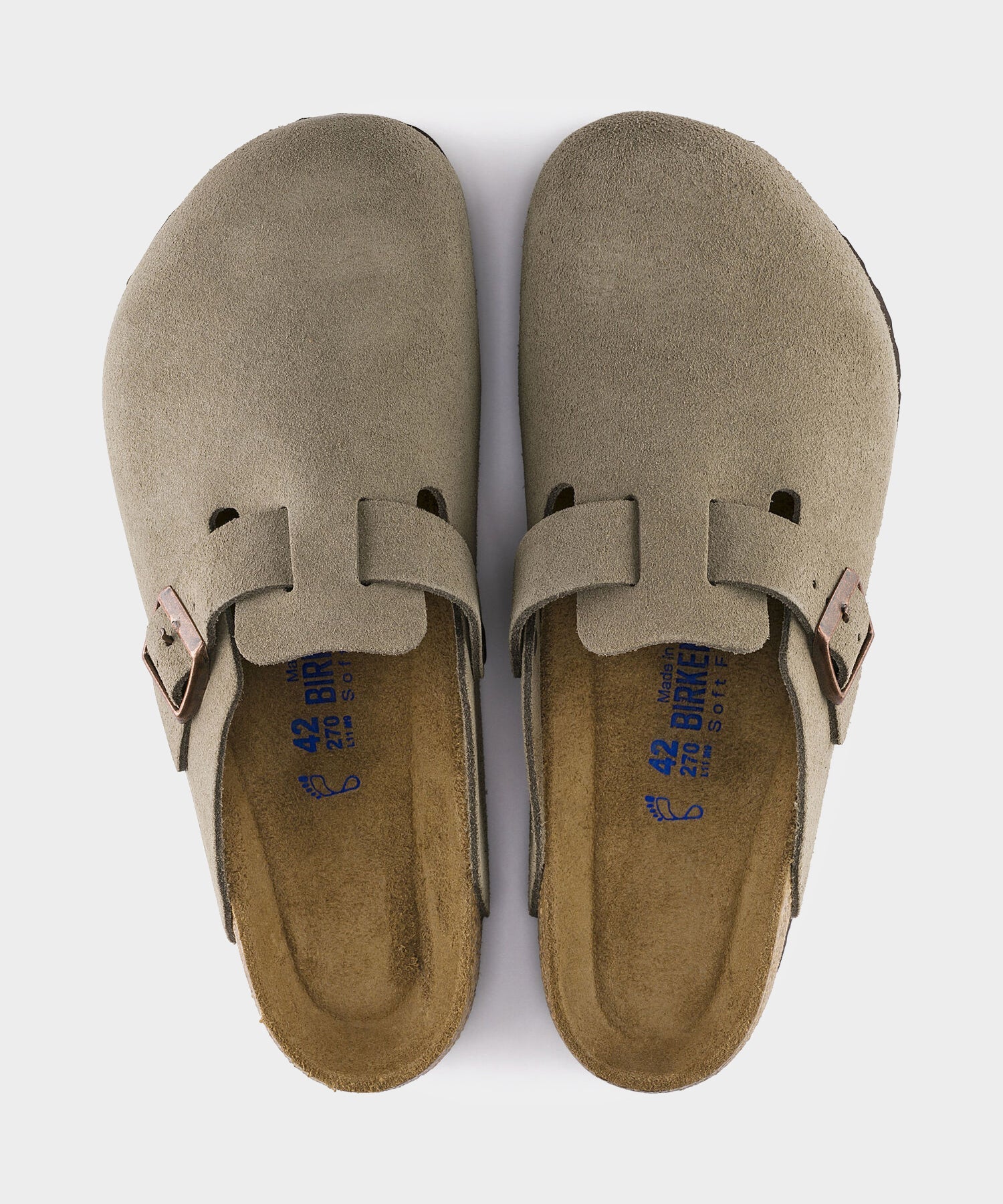 Birkenstock Boston Clog in Taupe, image 5 of 8