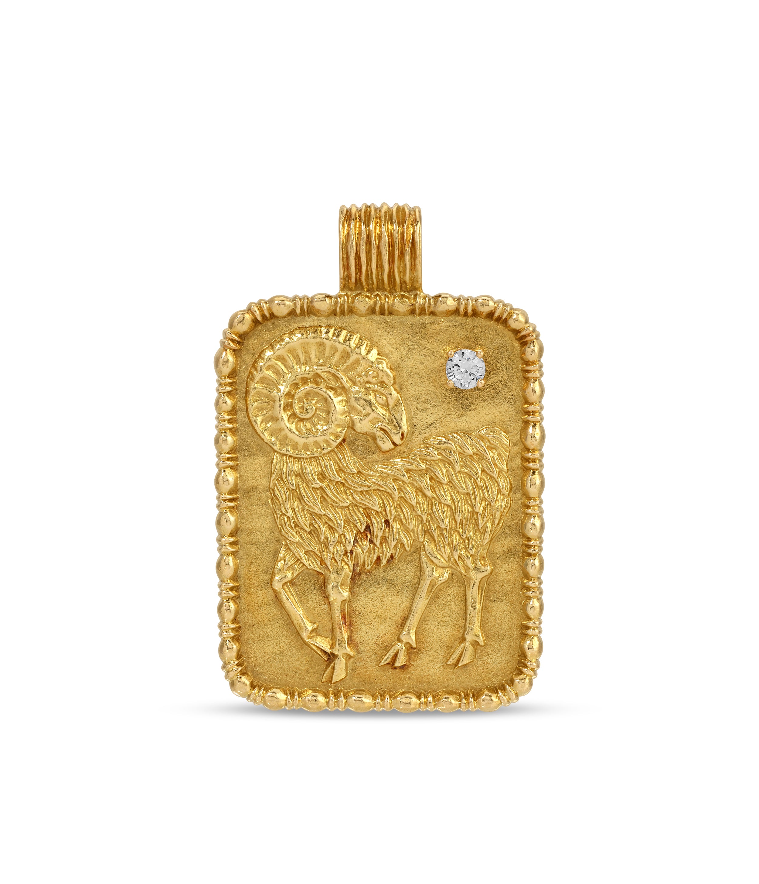 of Paris Aries Pendant in 18k Gold