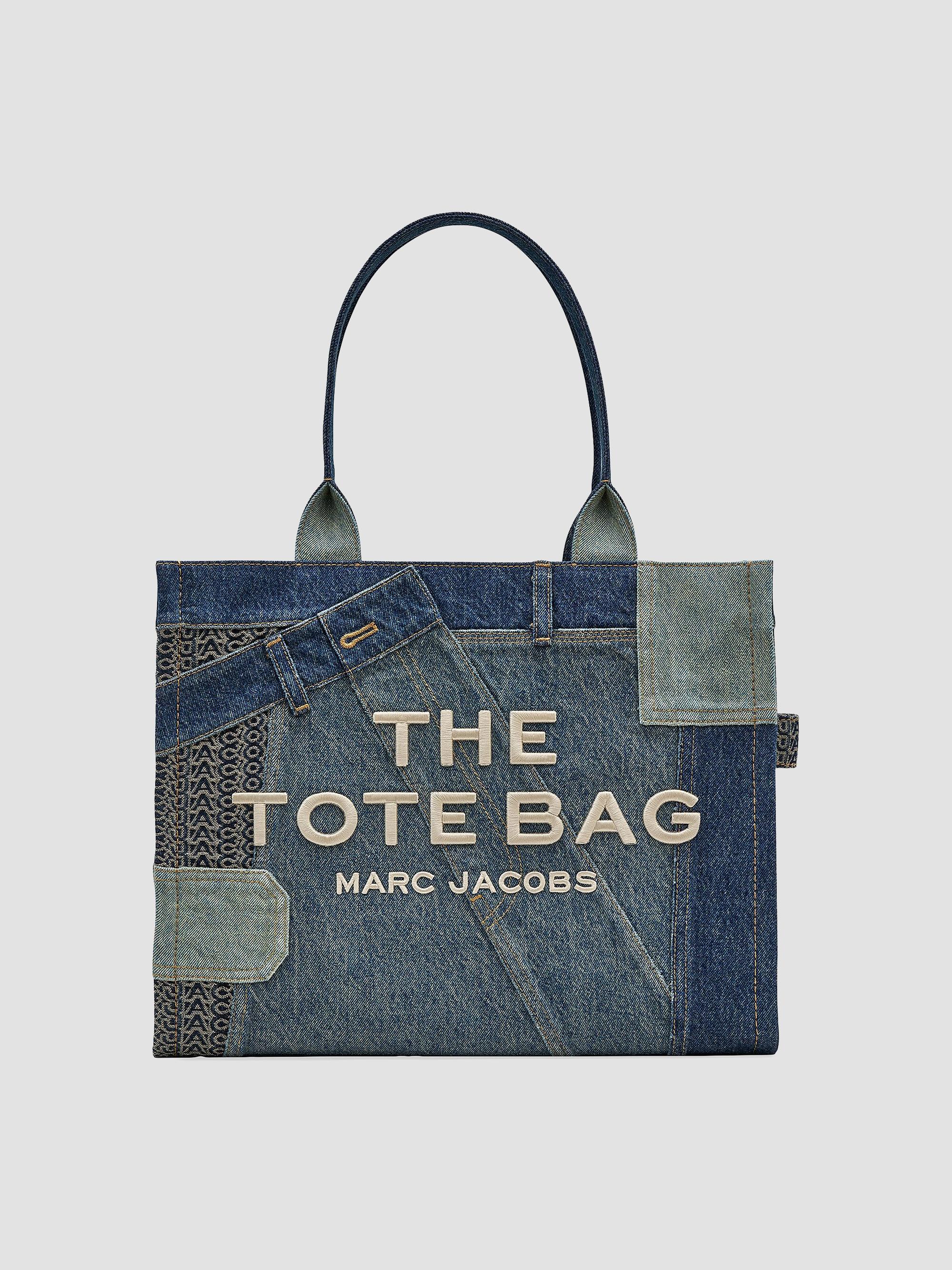 The Deconstructed Denim Large Tote Bag