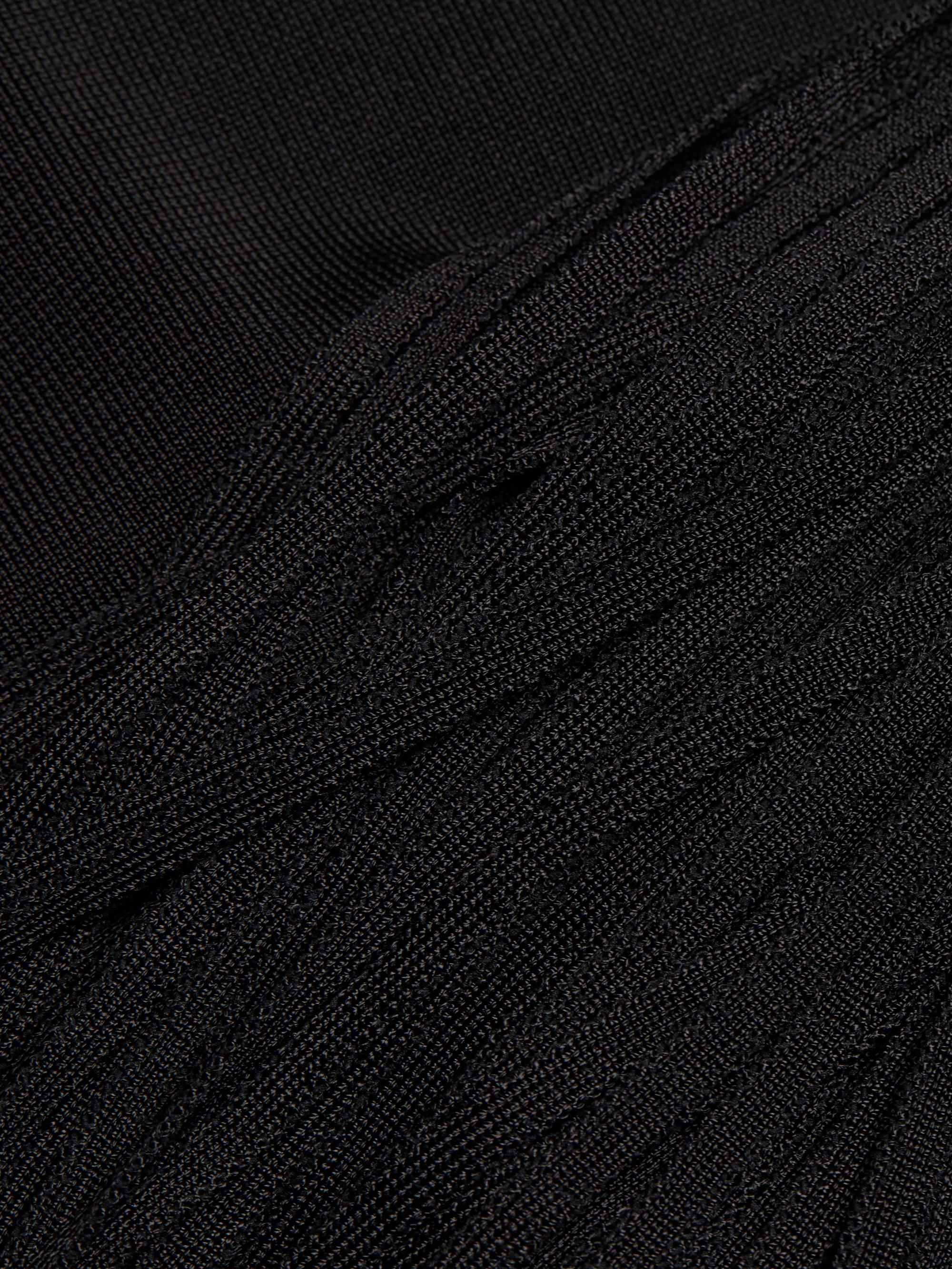 Margaux Fringe Midi Sheath Dress, image 3 of 8