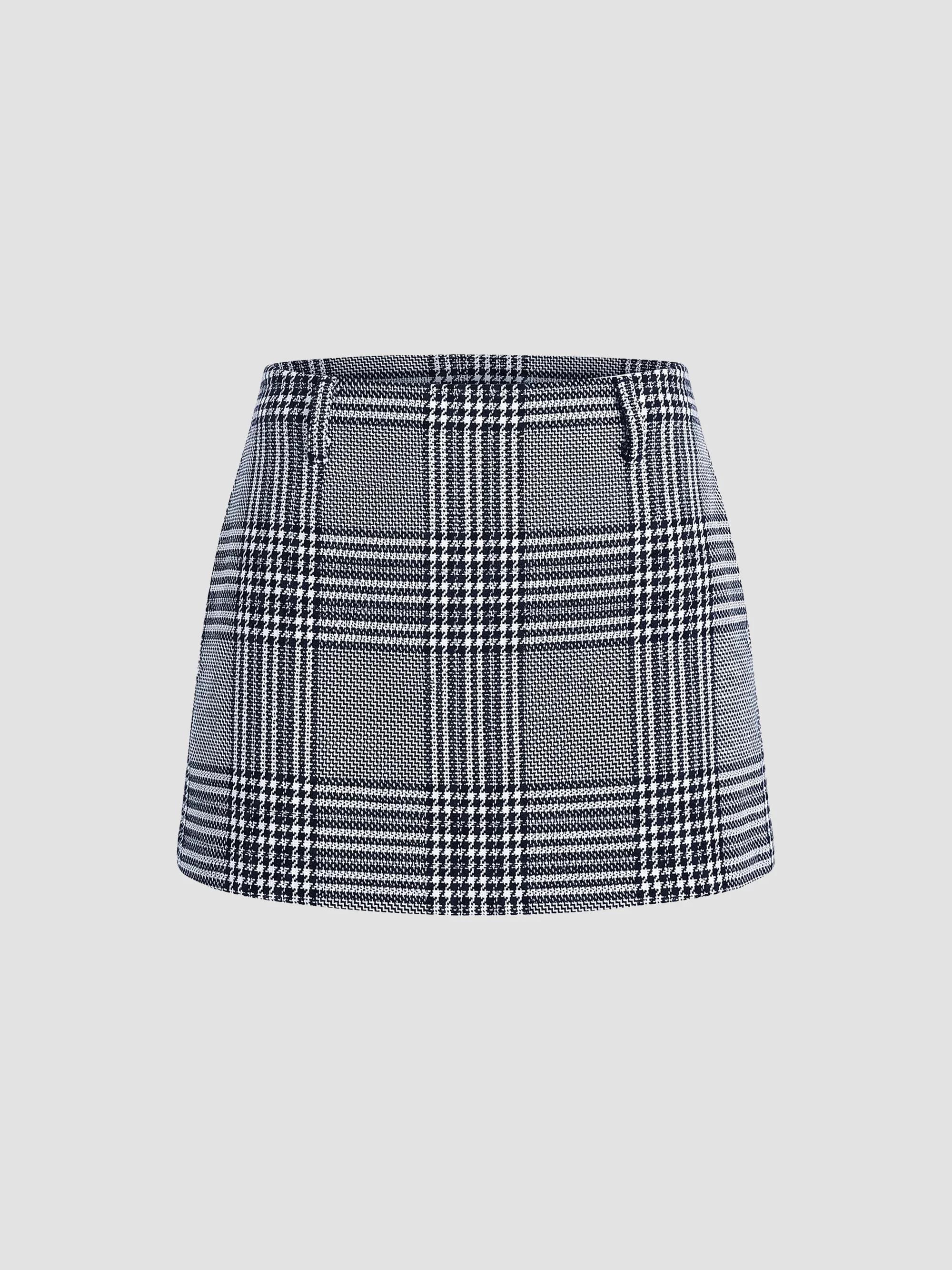 Valkiria Glen Check Skort