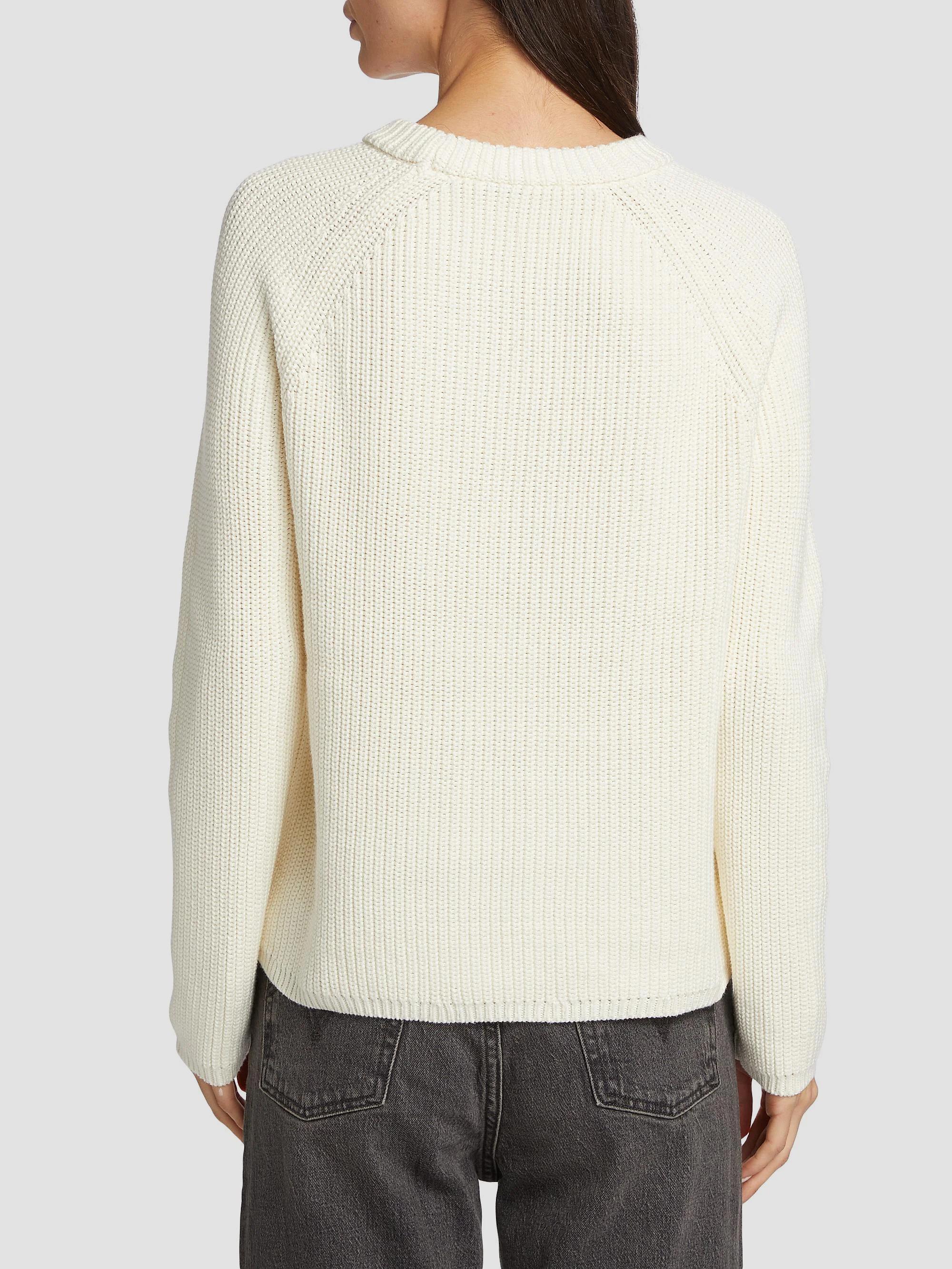 Fisherman Cotton Sweater, image 4 of 8