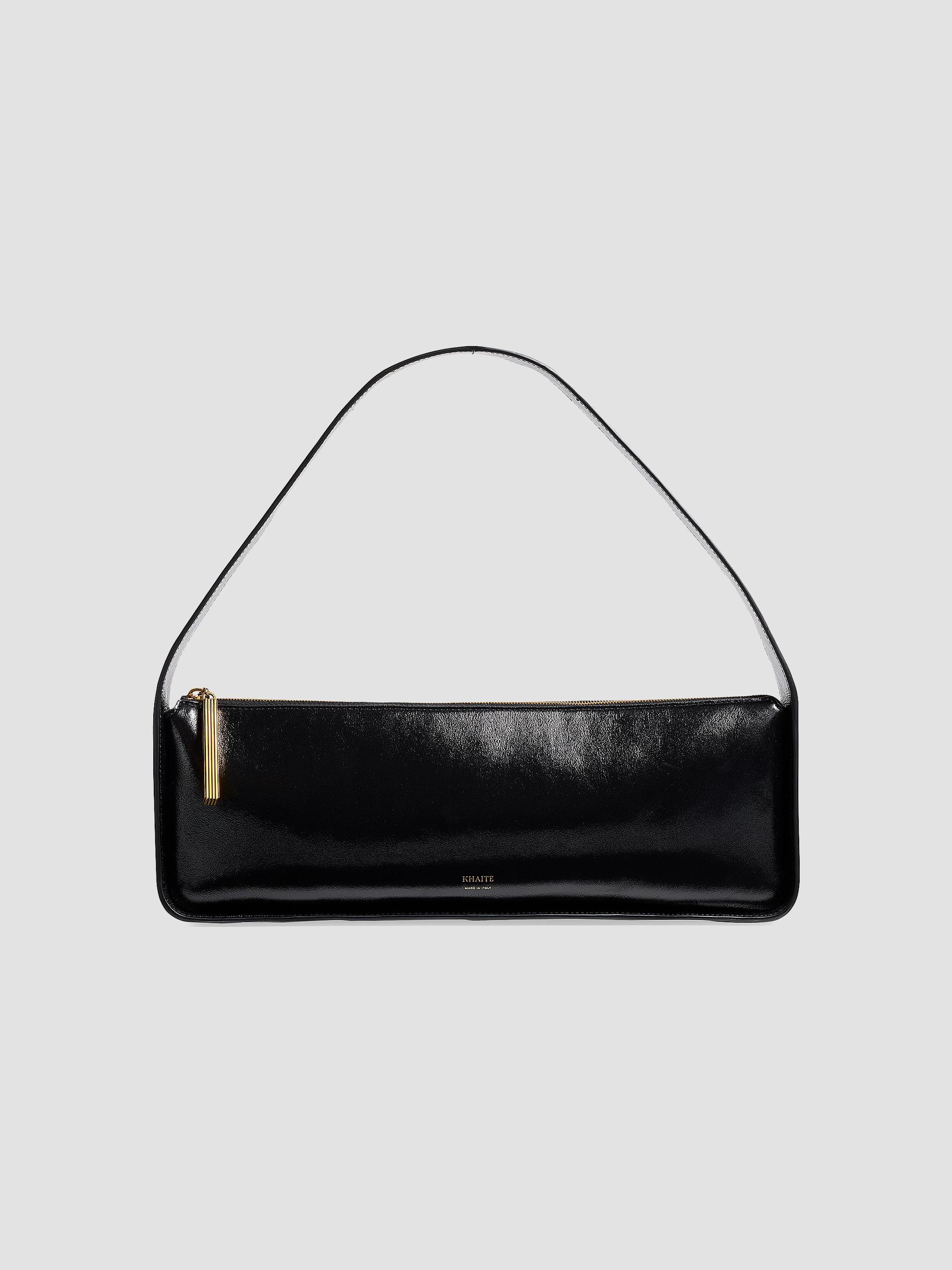 Lori Leather Baguette Shoulder Bag
