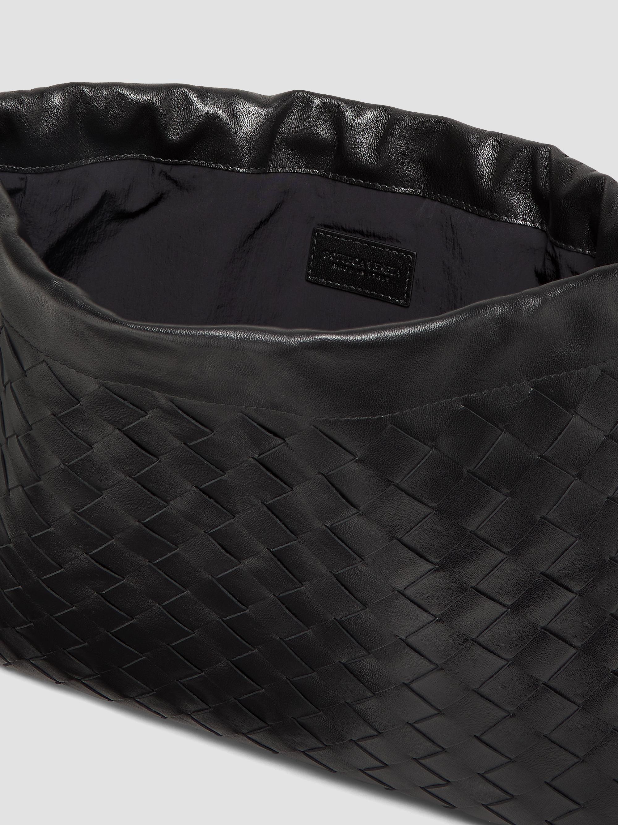 Intrecciato Leather Pouch, image 4 of 7