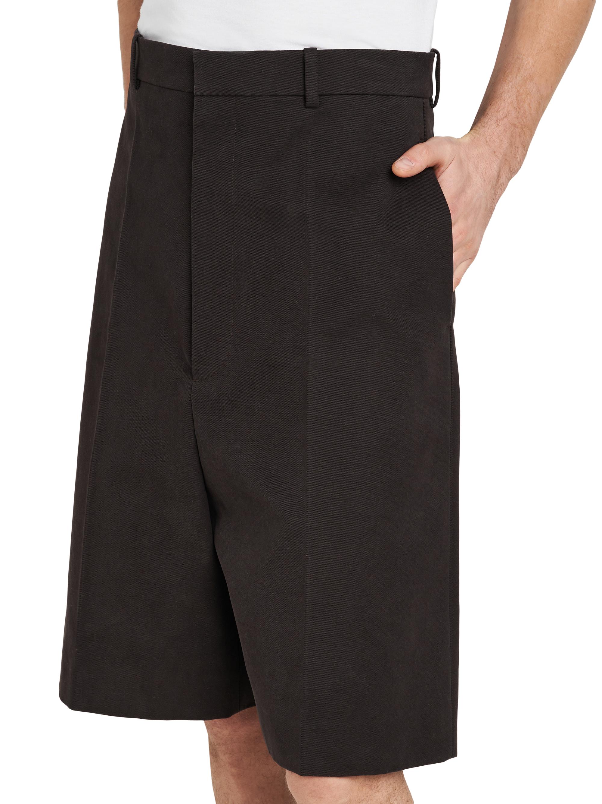 Gabardine Cotton Shorts, image 2 of 6