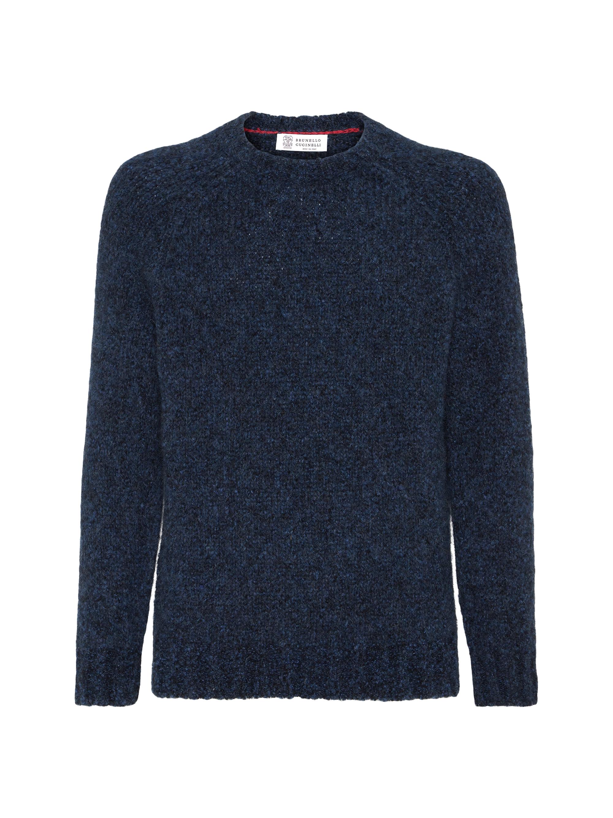 Flecked Alpaca, Virgin Wool and Cashmere Sweater