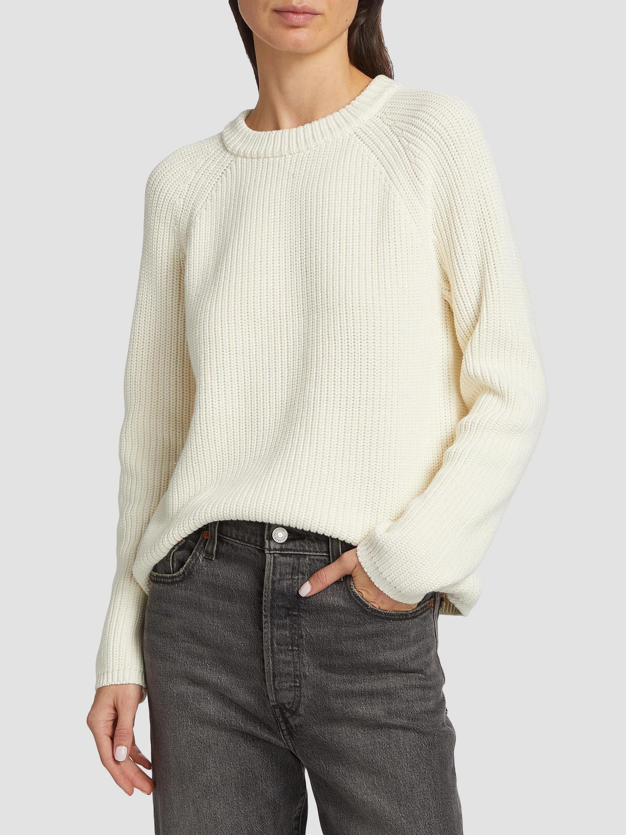 Fisherman Cotton Sweater, image 5 of 8