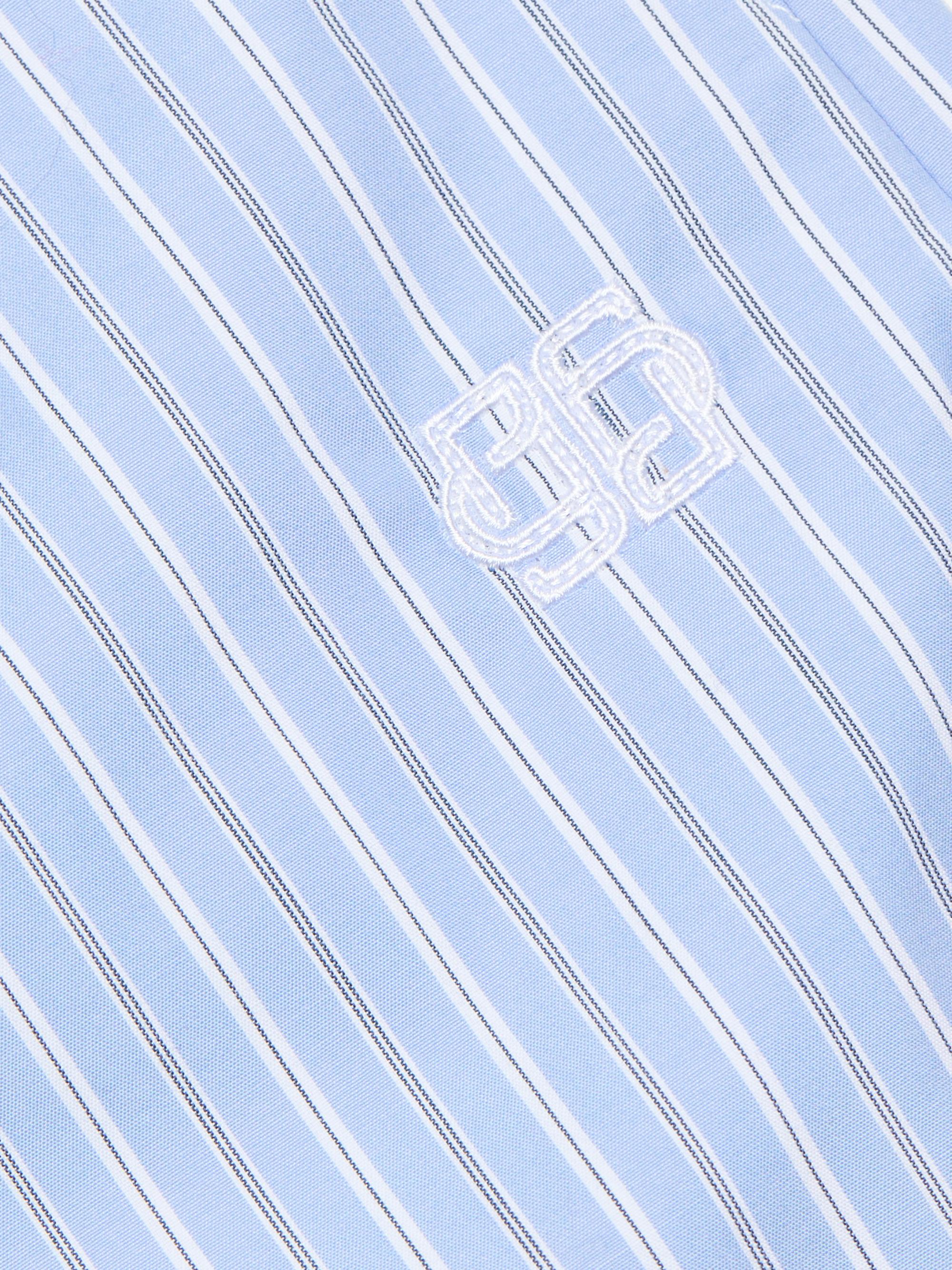 Contrast Lace-Trim Poplin Boxer Shorts, image 3 of 8