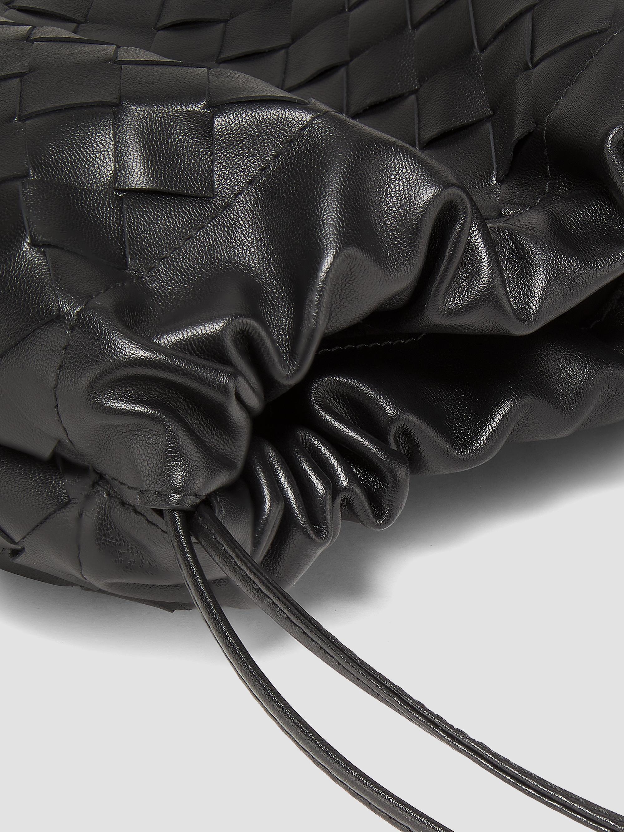 Intrecciato Leather Pouch, image 3 of 7