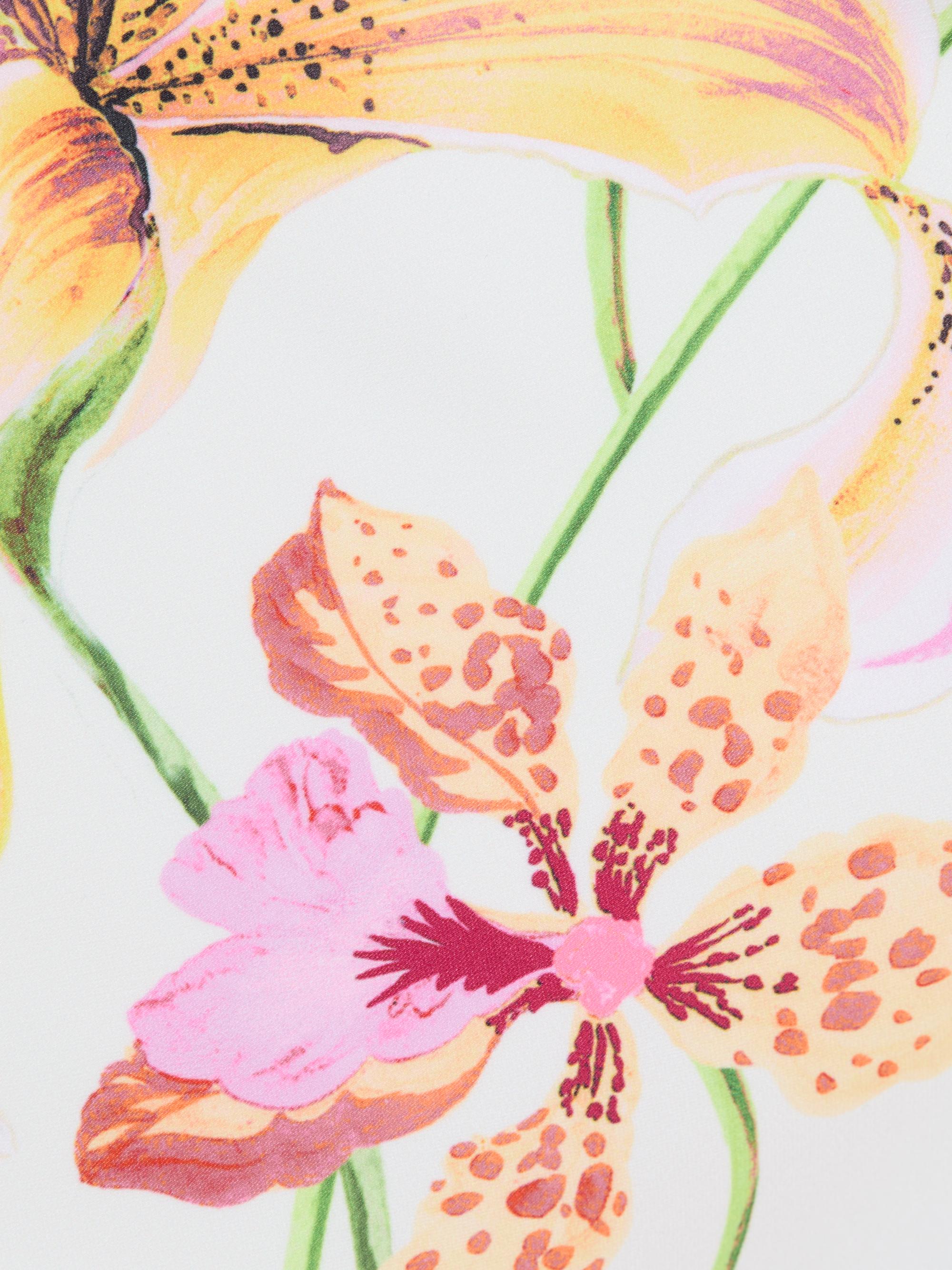 Lilly Floral Woven Strapless Minidress, image 3 of 8