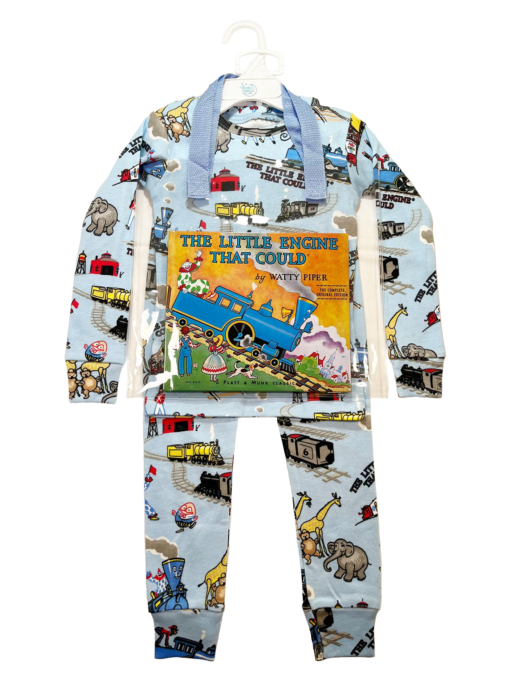 Little Boy's & Boy's Cotton 3-Piece Pajama & Book Set
