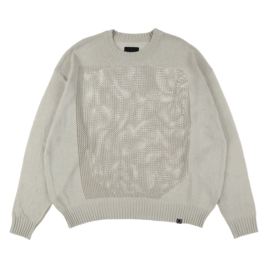 PHINGERIN - "Window Web" Ivory Sweater