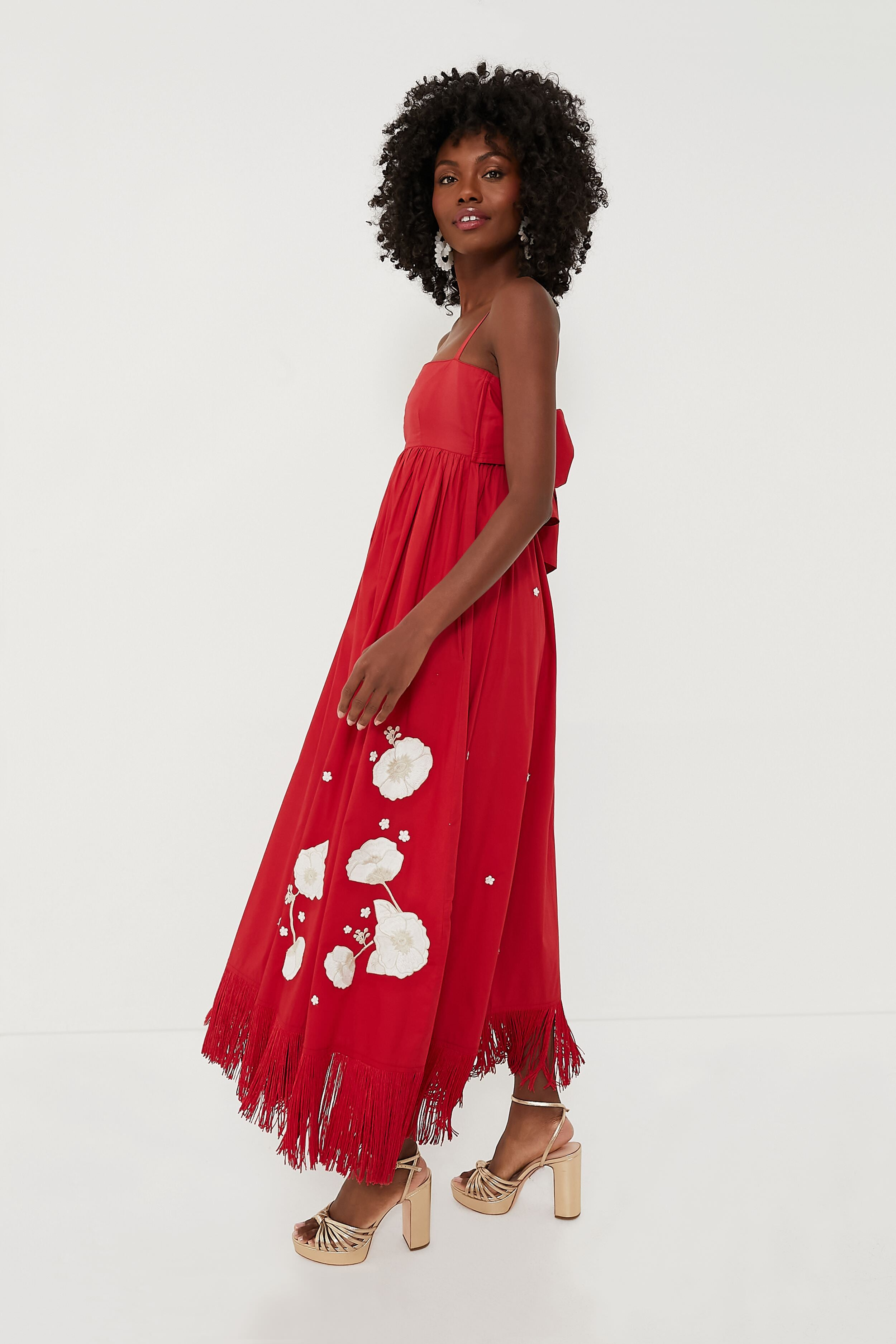 with Embroidery Gavin Midi Dress — Image 4