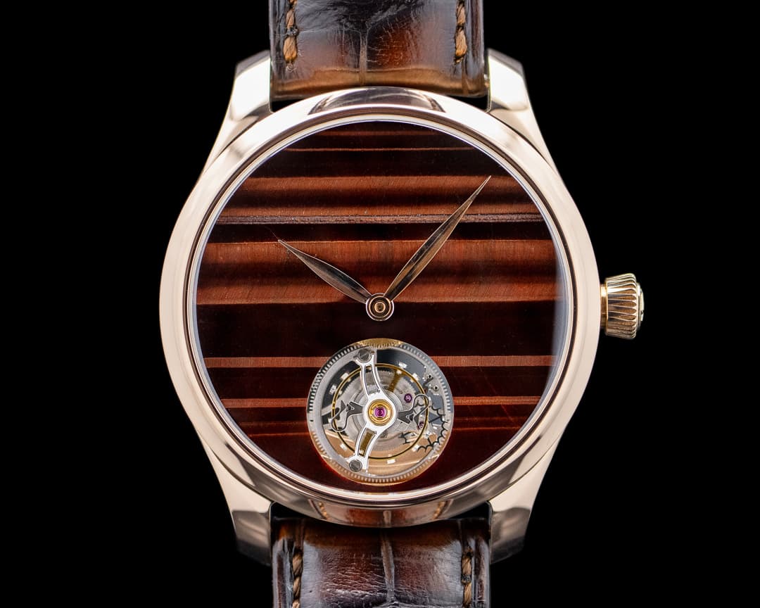 Endeavour Tourbillon Concept 18K Rose Gold Ox's Eye Dial LIMITED