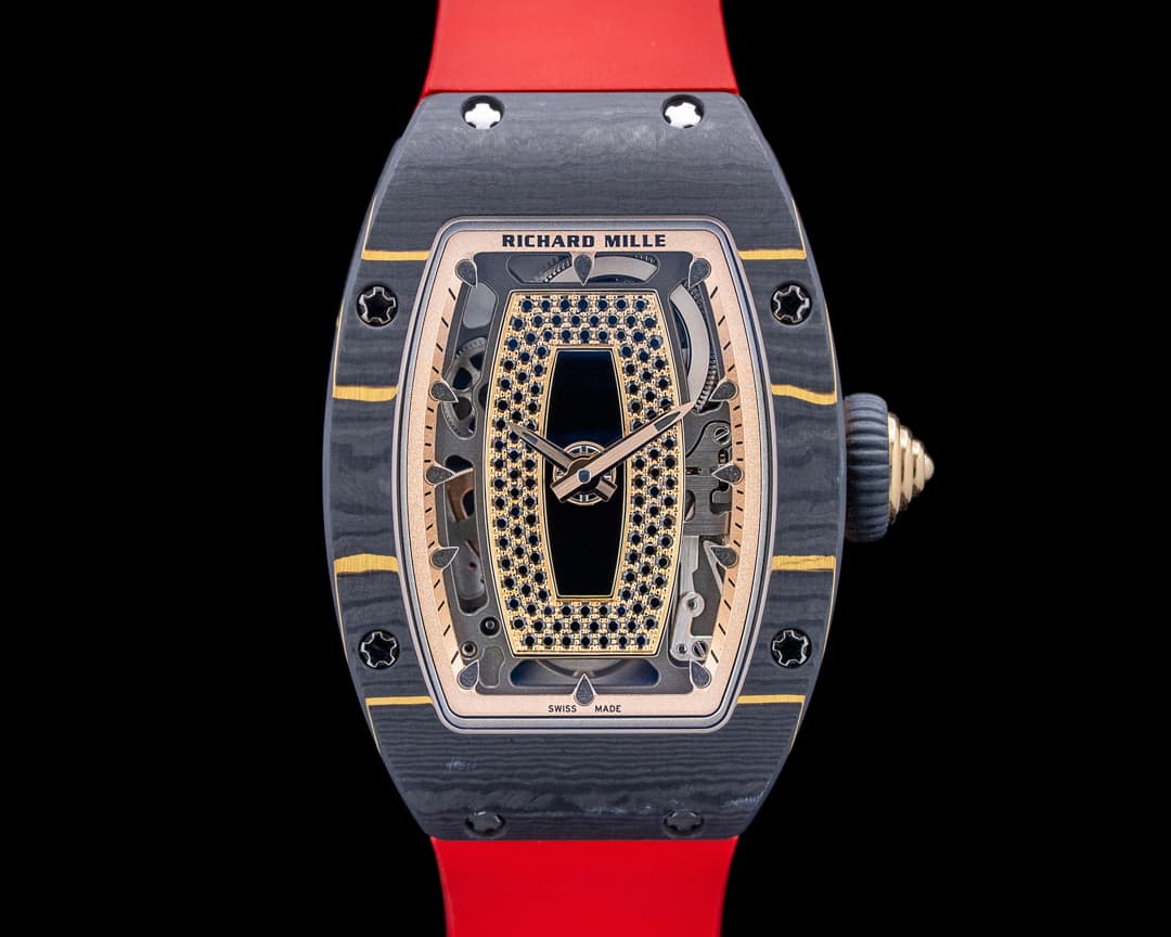 RM07-01 Automatic 18K Rose Gold Black Onyx Skeleton Dial 2026