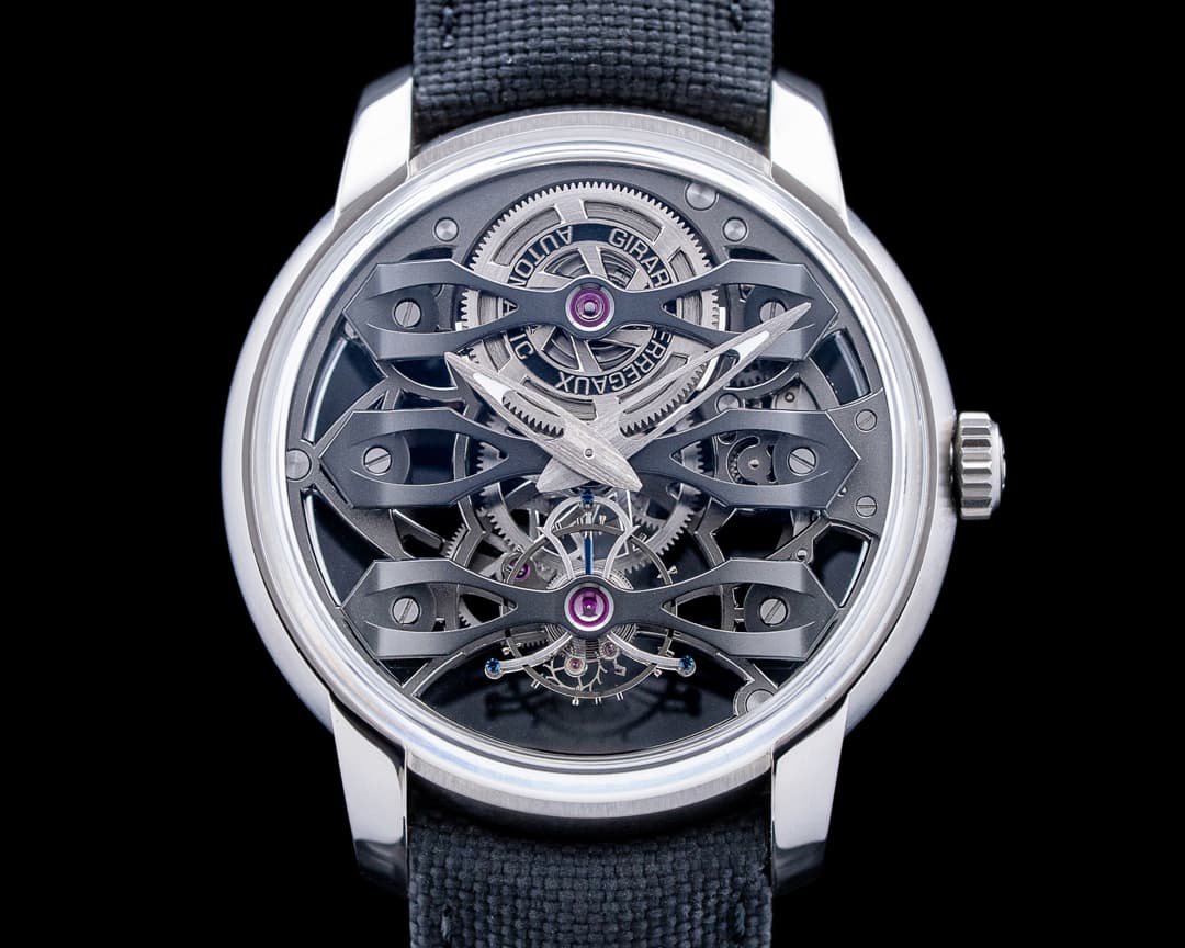 99295 Neo Tourbillon with Three Bridges Skeleton Titanium