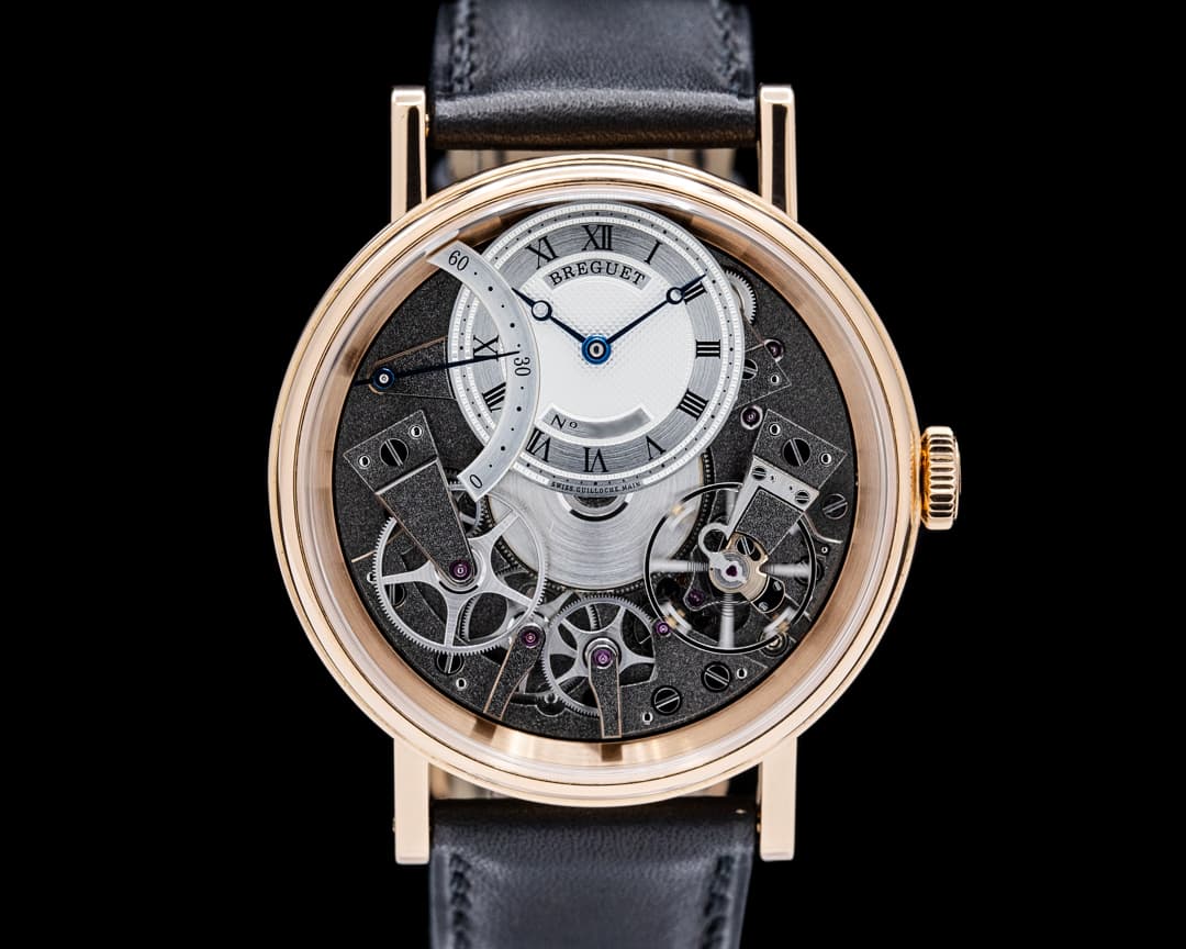 7097BR Tradition 18K Rose Gold Silver