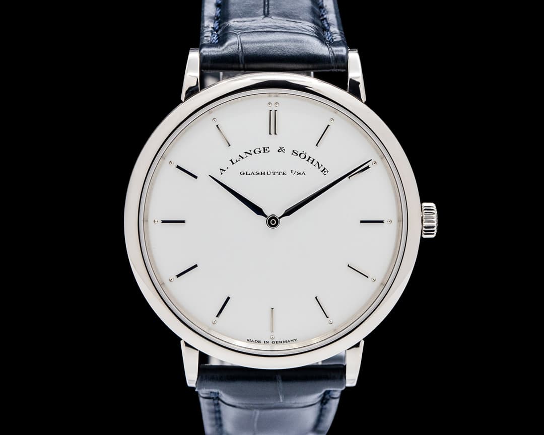 211.026 Saxonia Thin 18K White Gold
