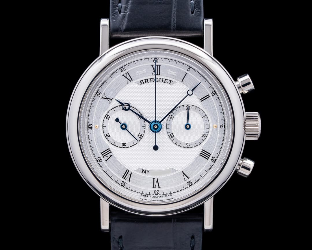 5237BB Classique Chronograph 18K White Gold