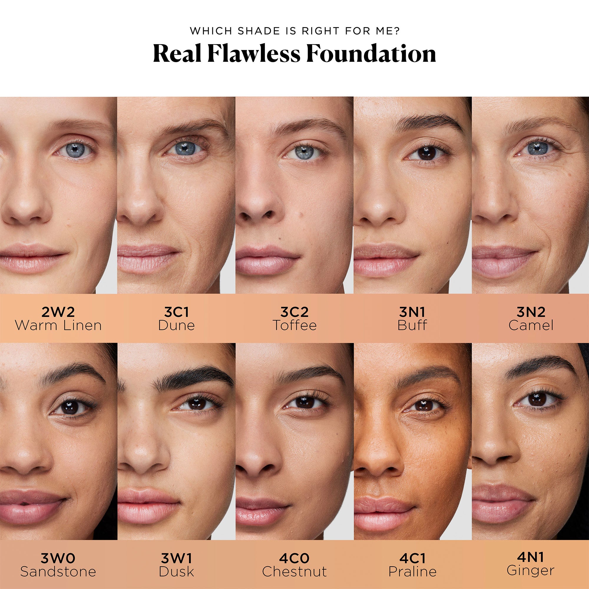 Real Flawless Weightless Perfecting Waterproof Foundation, image 39 of 131