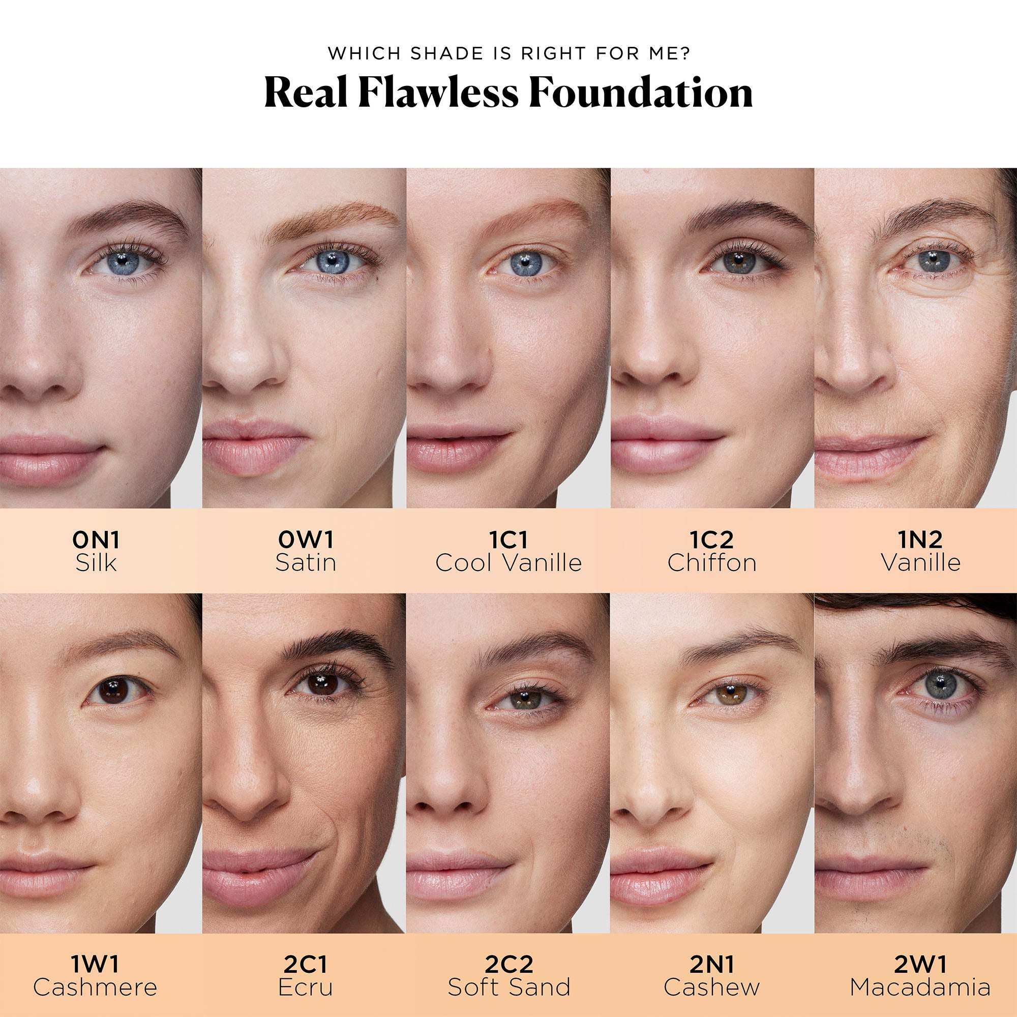 Real Flawless Weightless Perfecting Waterproof Foundation, image 49 of 131