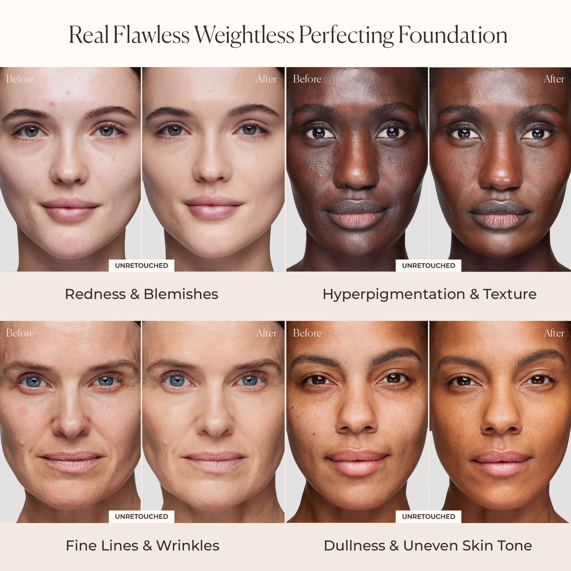Real Flawless Weightless Perfecting Waterproof Foundation, image 25 of 131