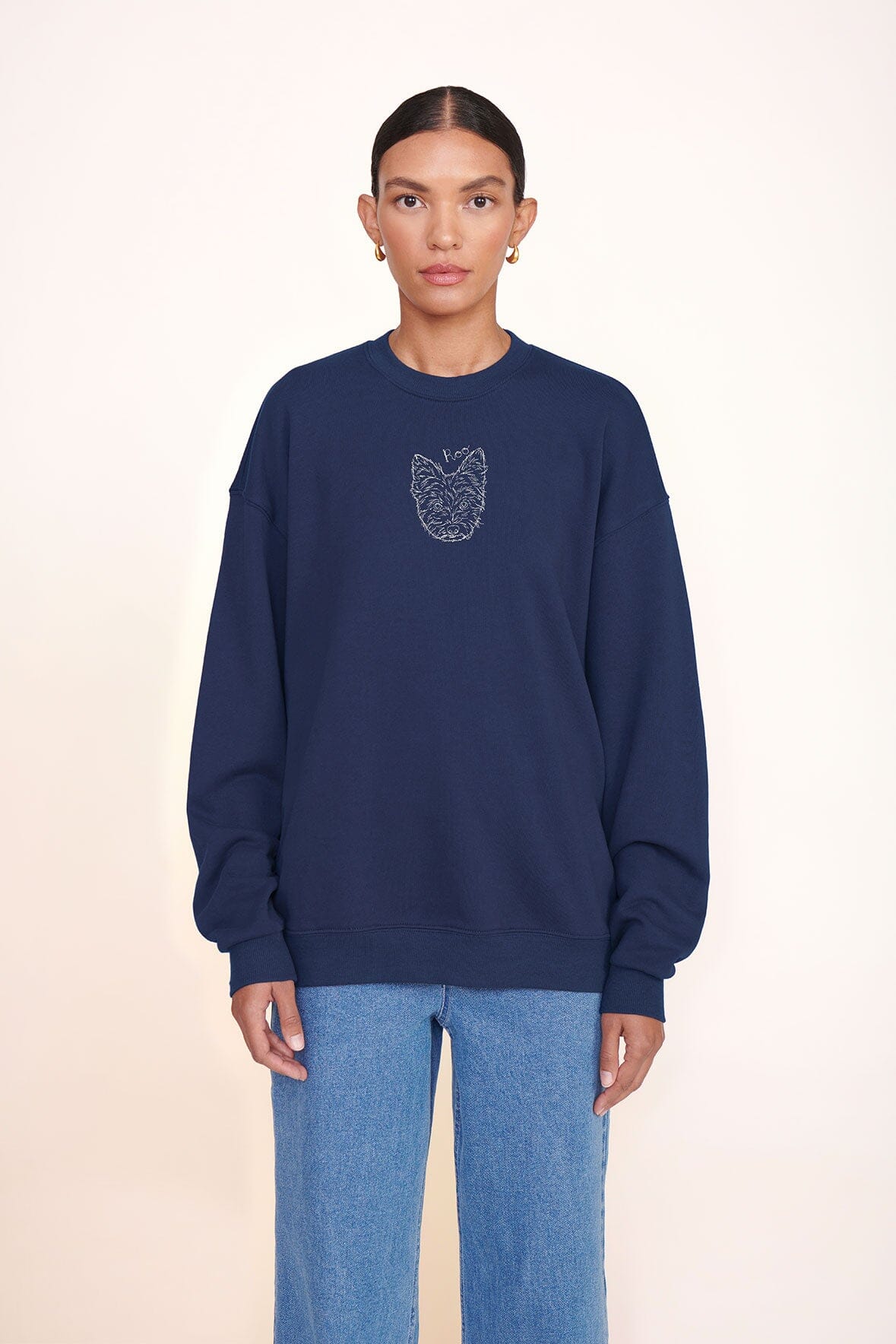 CUSTOM STAUD x C.BONZ OVERSIZED SWEATSHIRT