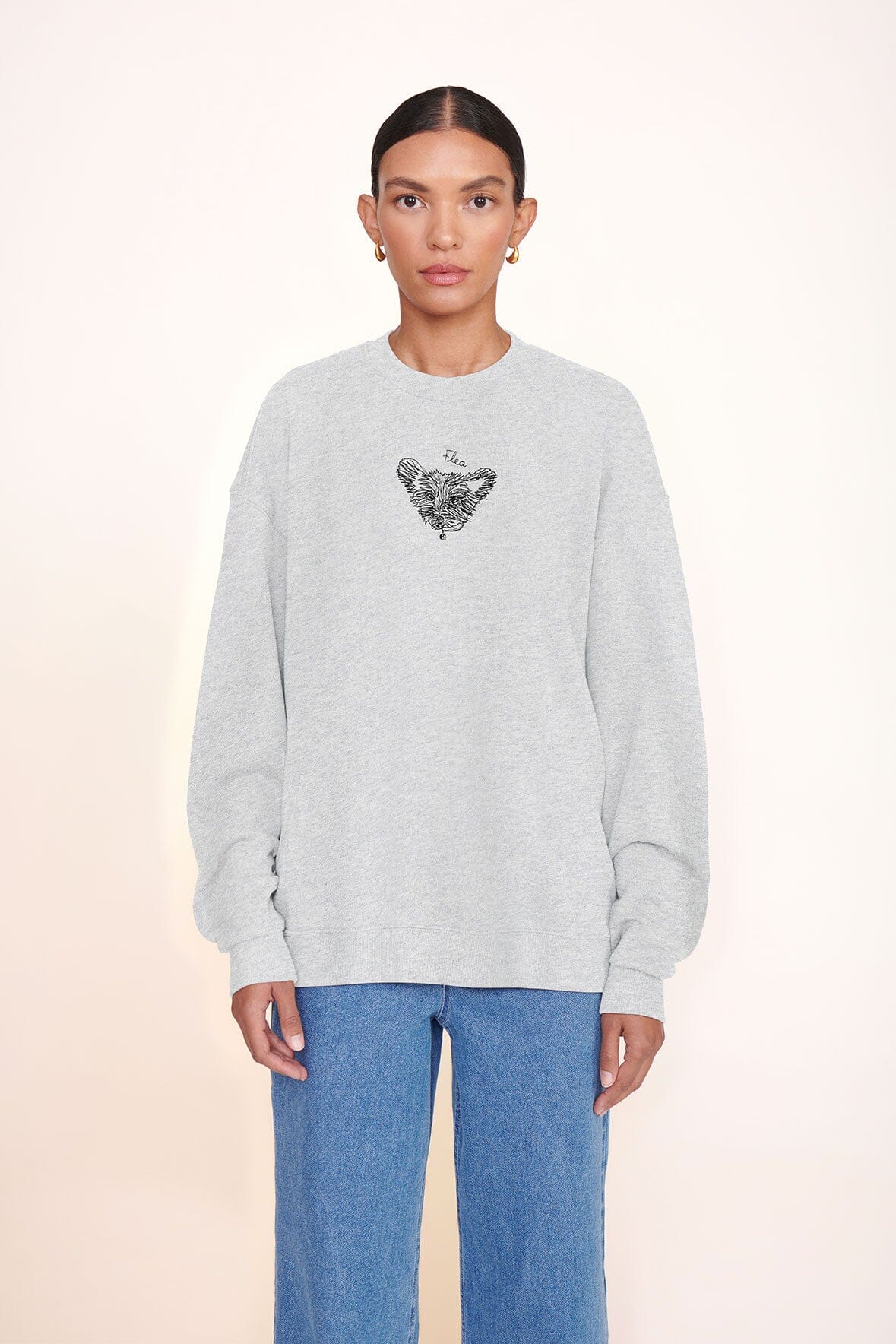CUSTOM STAUD x C.BONZ OVERSIZED SWEATSHIRT