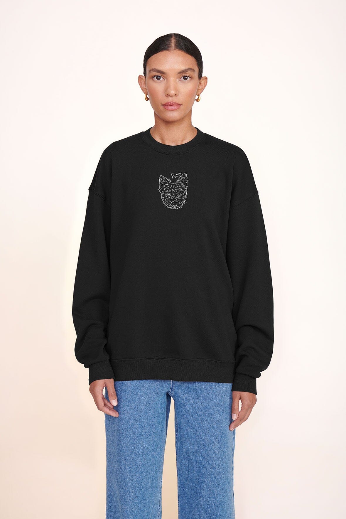CUSTOM STAUD x C.BONZ OVERSIZED SWEATSHIRT