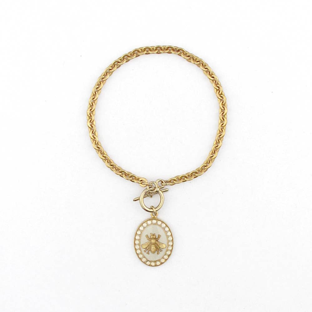 Elm Bracelet: White