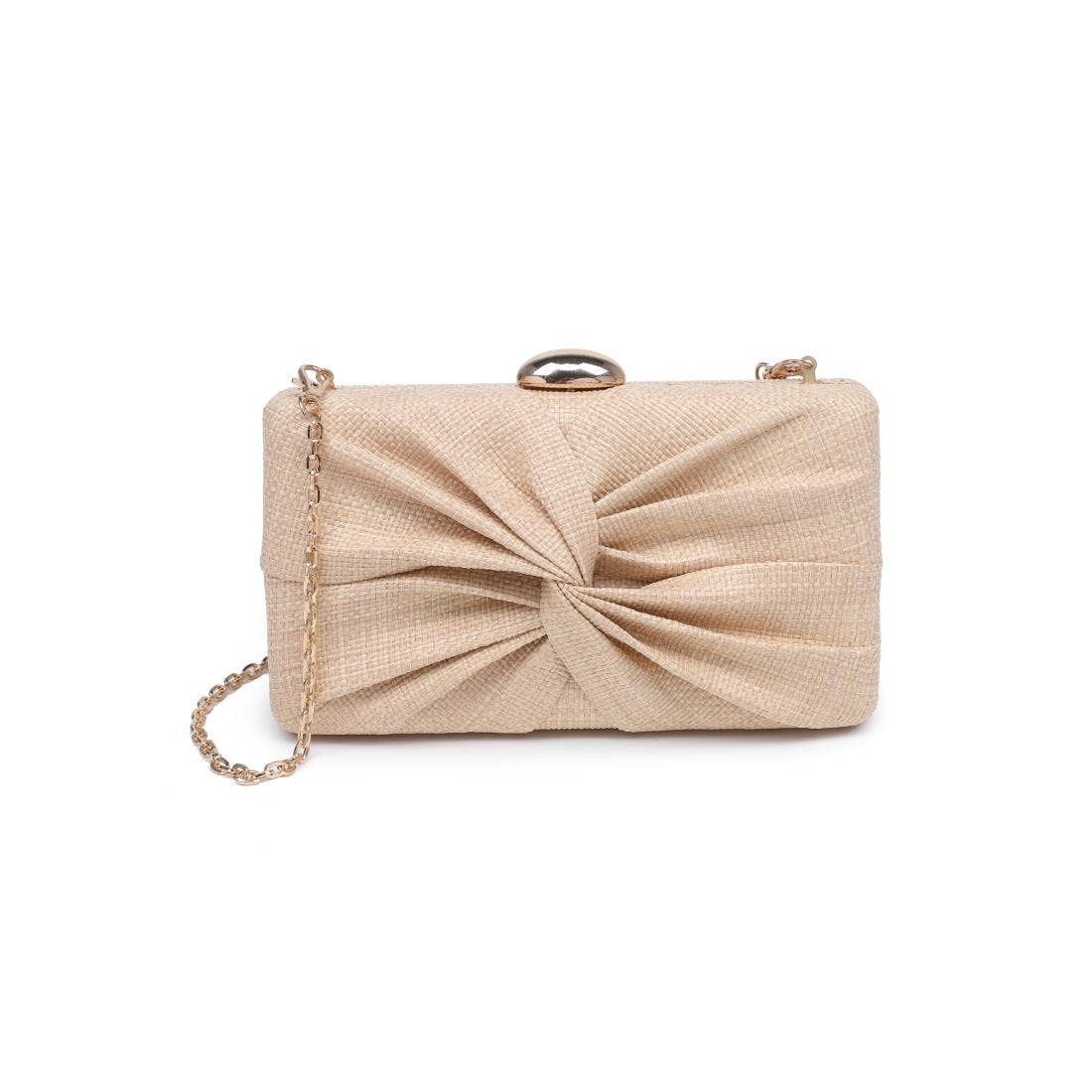 Serenity Evening Bag: Natural