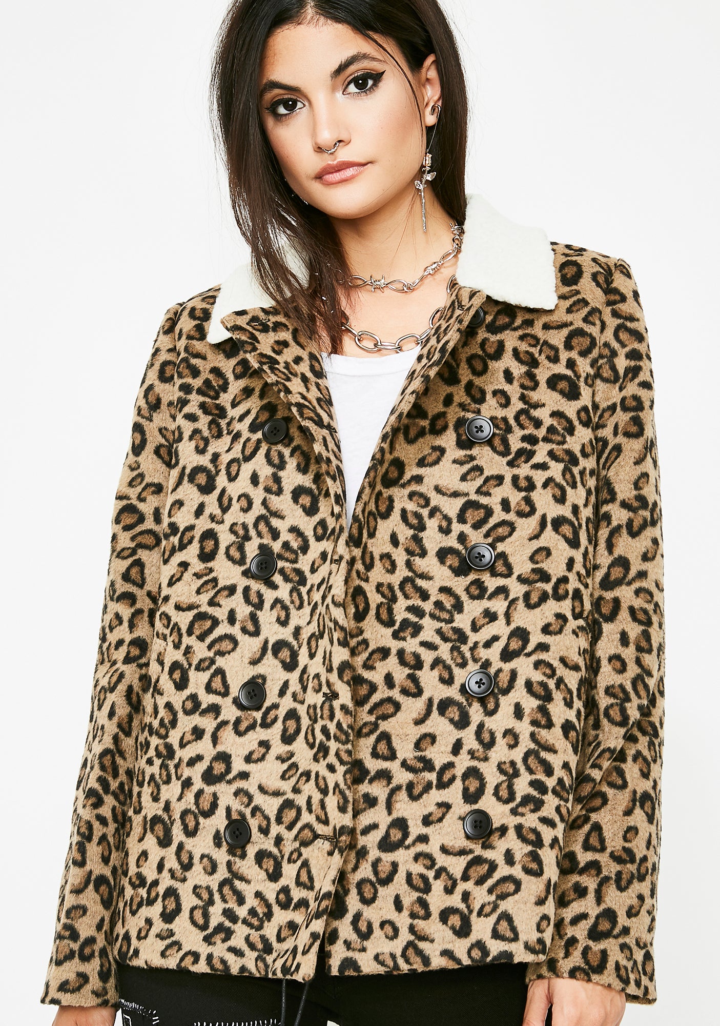 Sharp Claws Leopard Coat