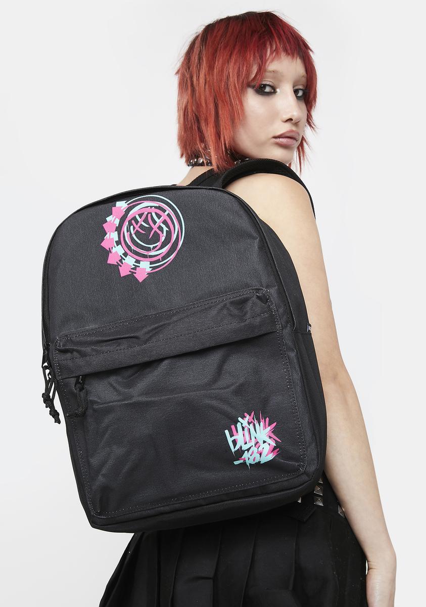 Blink 182 Smiley Face Backpack