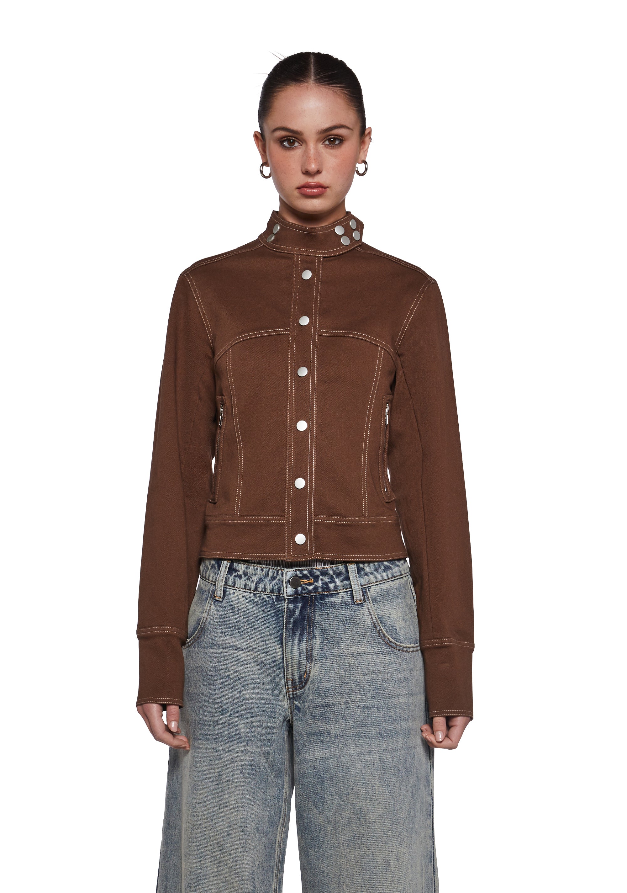 Turning Leaves Washed Poplin Jacket