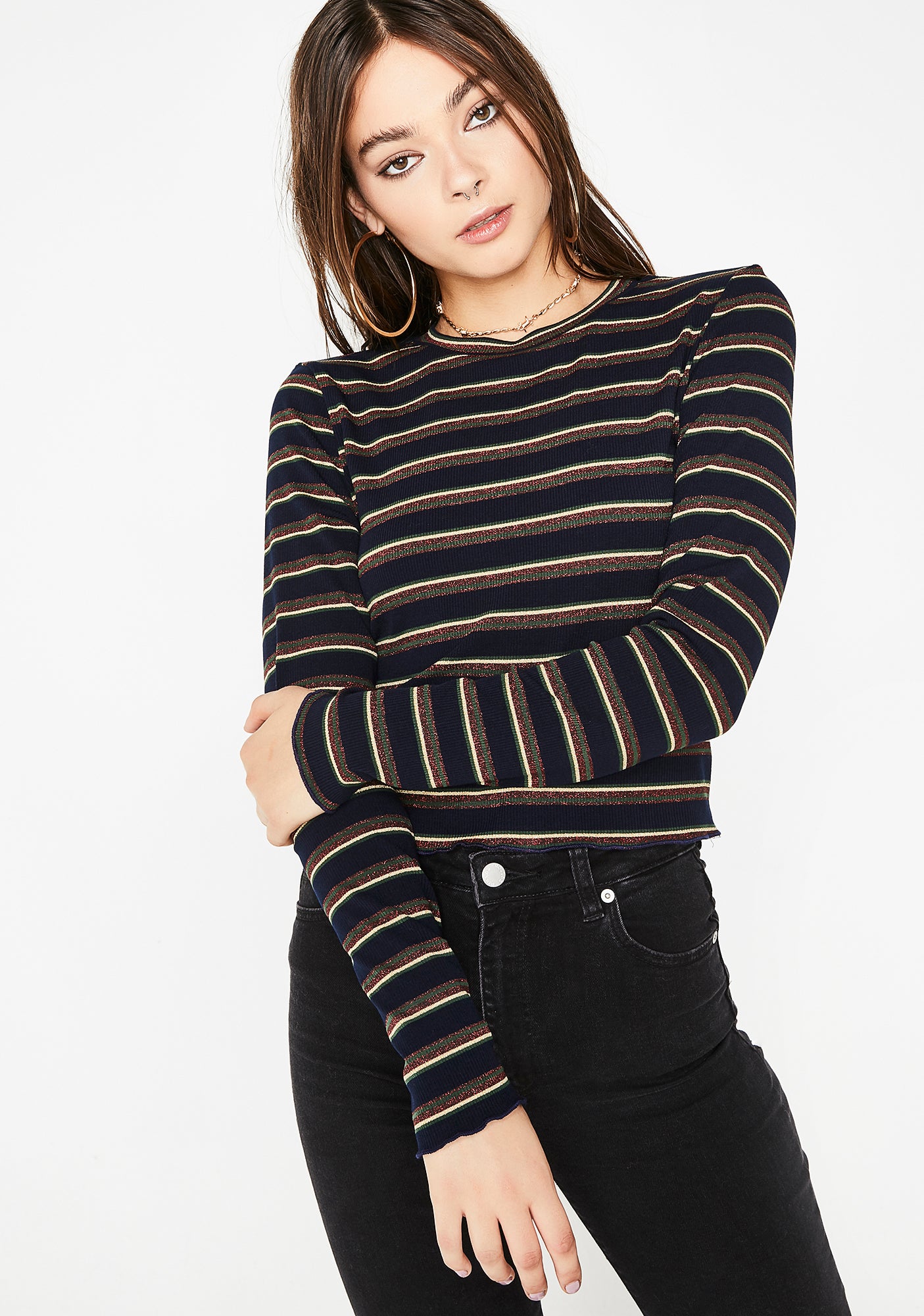 Royal Best Ya Never Had Stripe Top