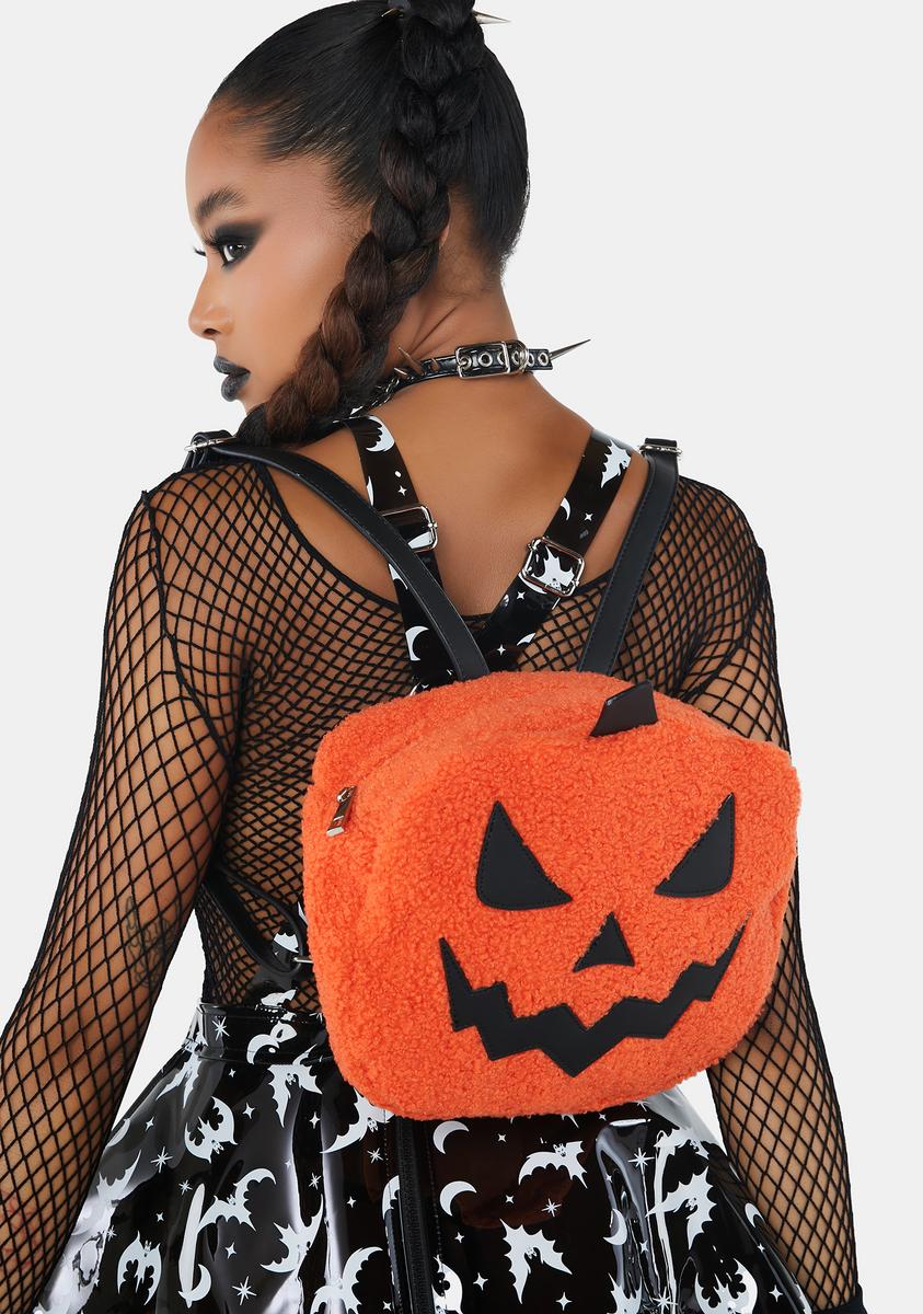 Let's Get Lit Pumpkin Backpack