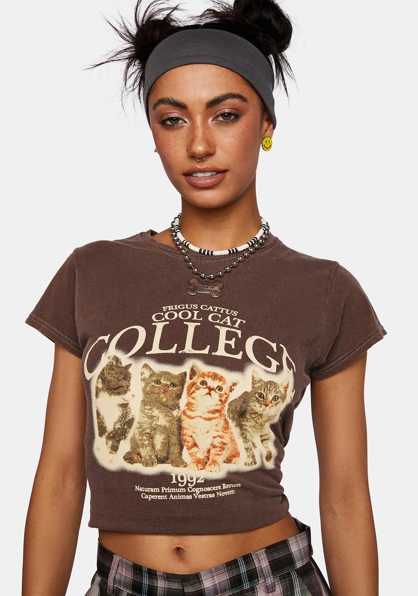 Cat Graphic Tee