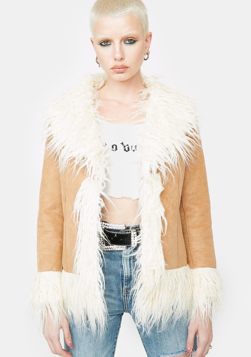 Almost Famous Faux Fur Jacket