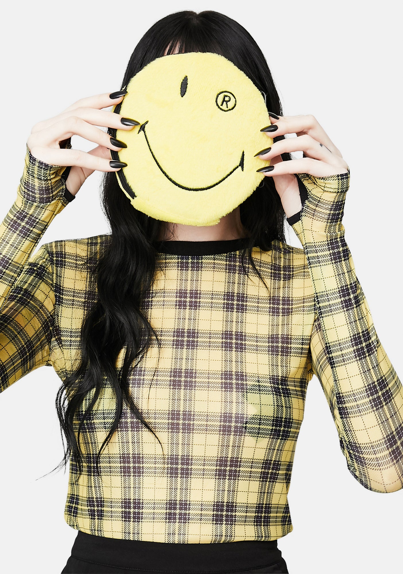 x Smiley Yellow R Crossbody Bag