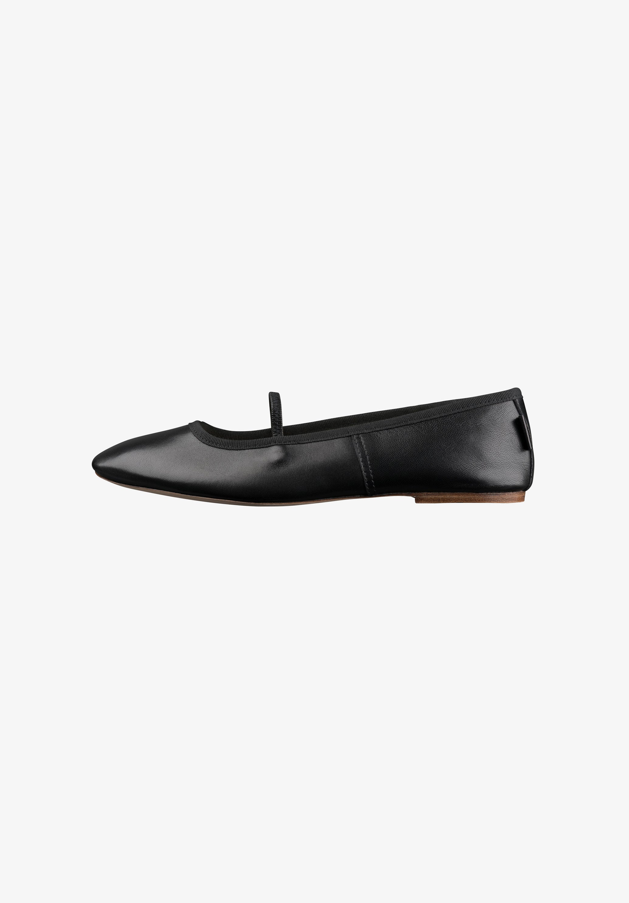 Swan ballet flats