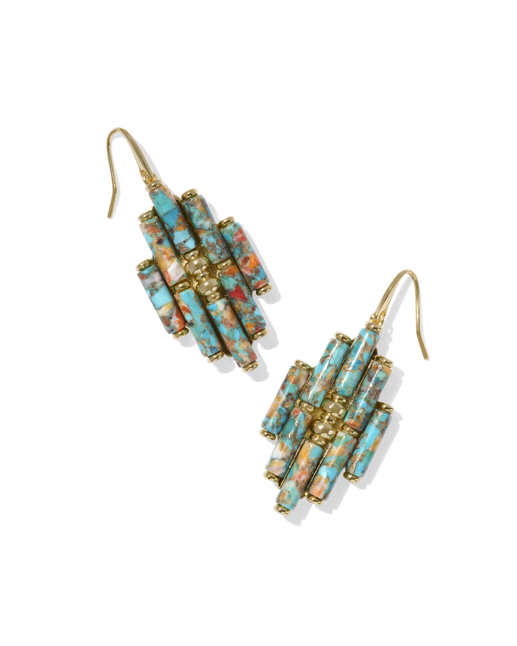 Ember Silver Drop Earrings