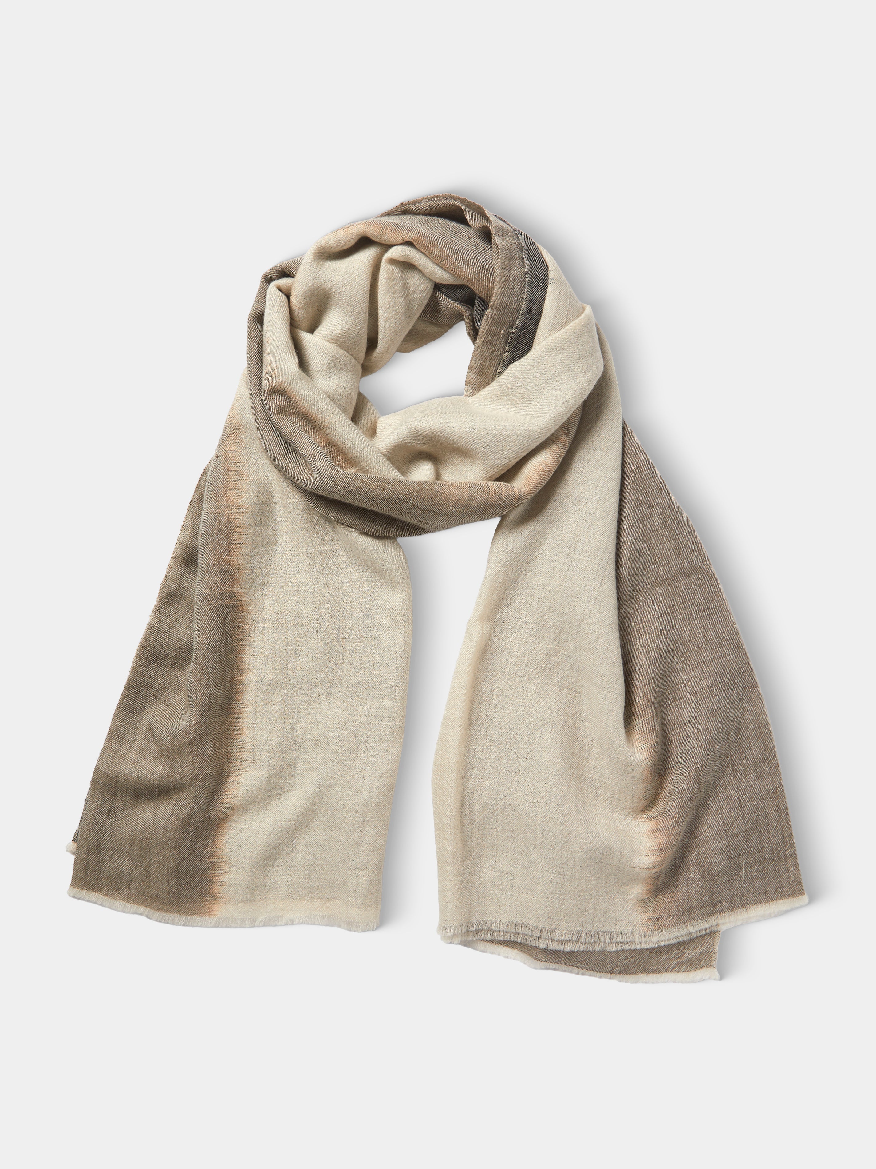 Ikat Cashmere Ombré Scarf (78.5in/2m)