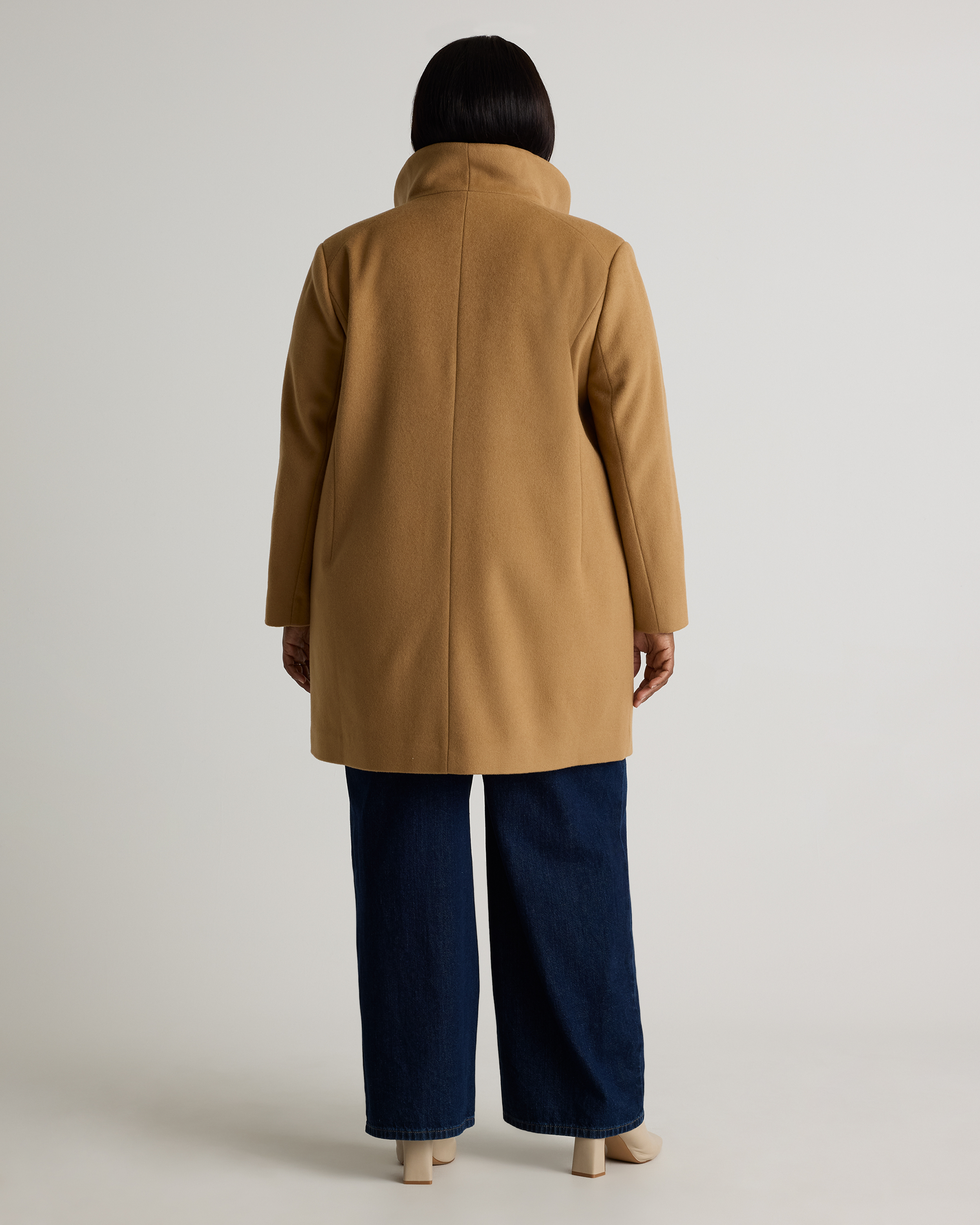 Italian Wool Cocoon Coat — Image 10