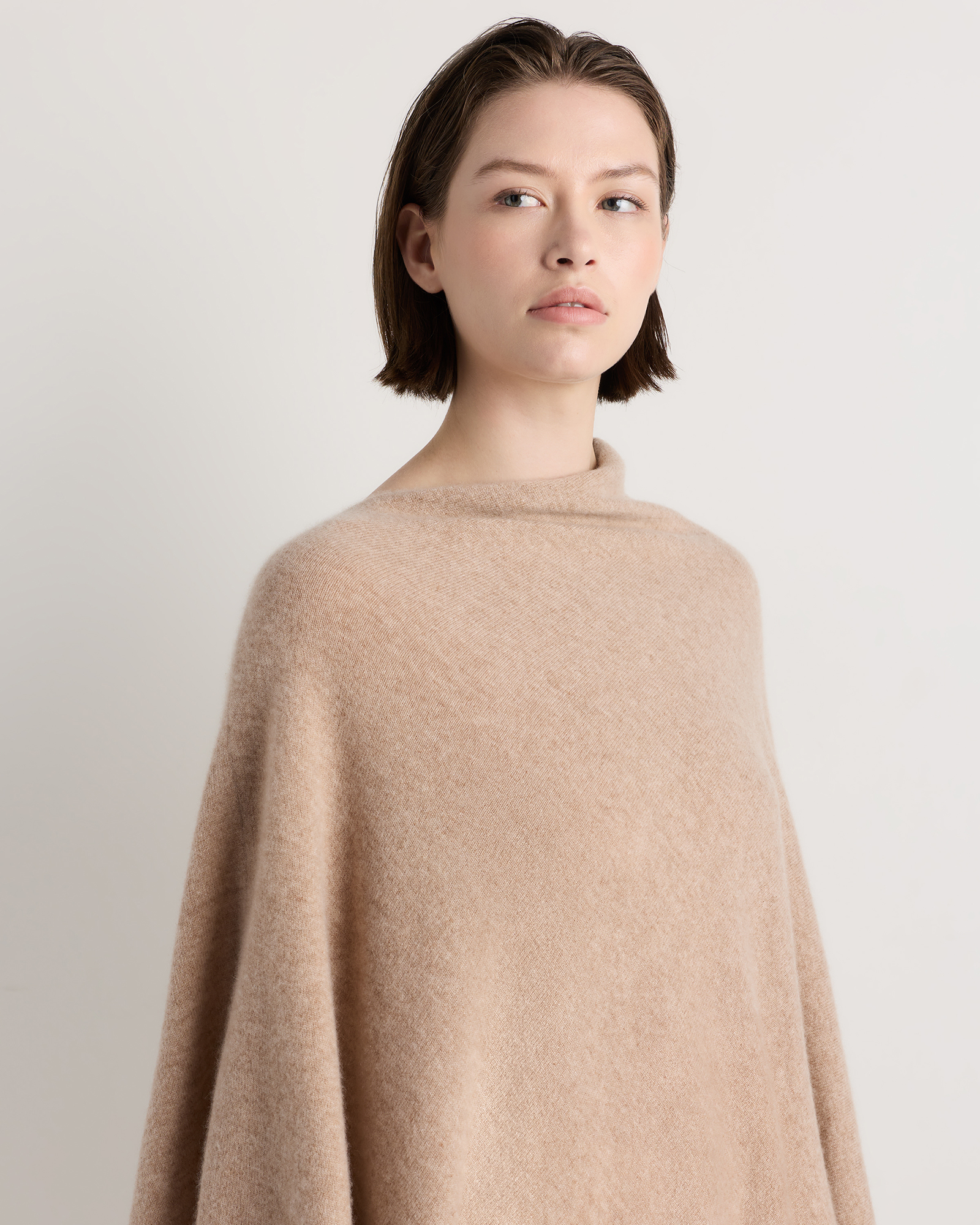 Mongolian Cashmere Poncho — Image 10