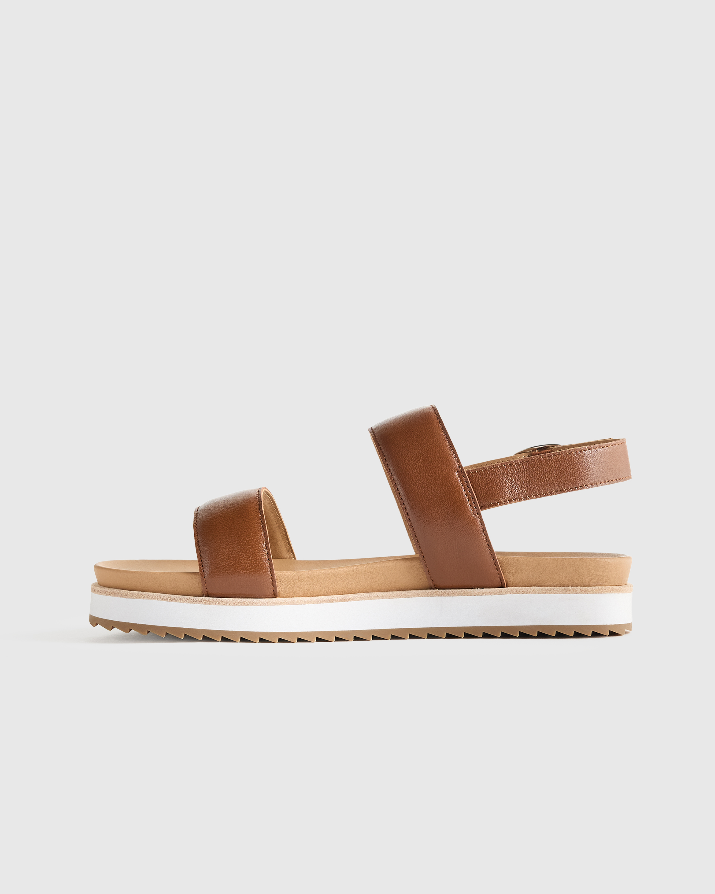 Italian Leather Platform Sandal — Image 13
