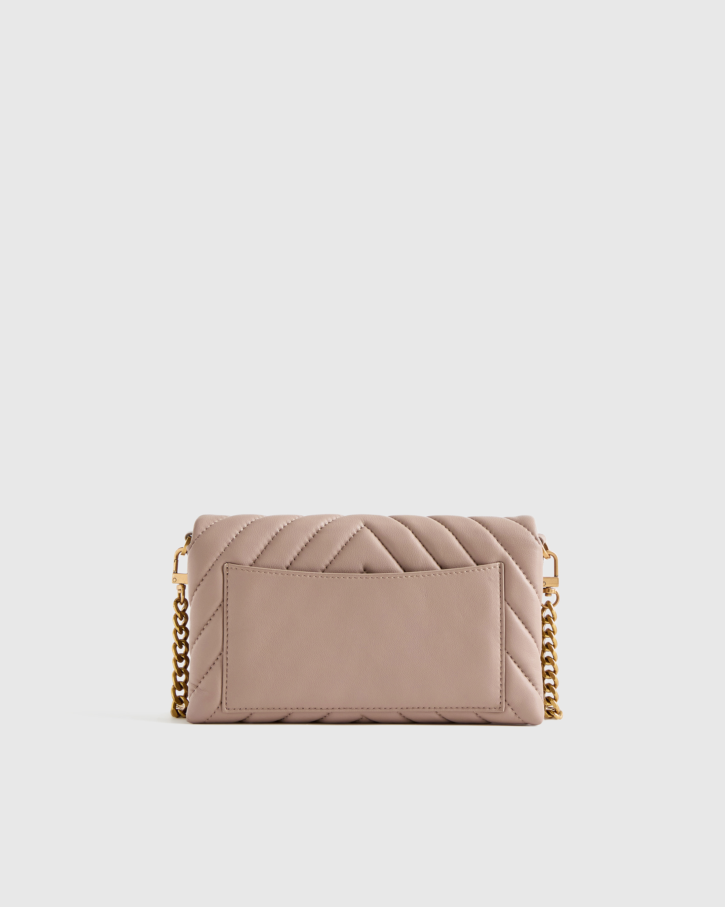 Italian Leather Quilted Wallet Crossbody — Image 21