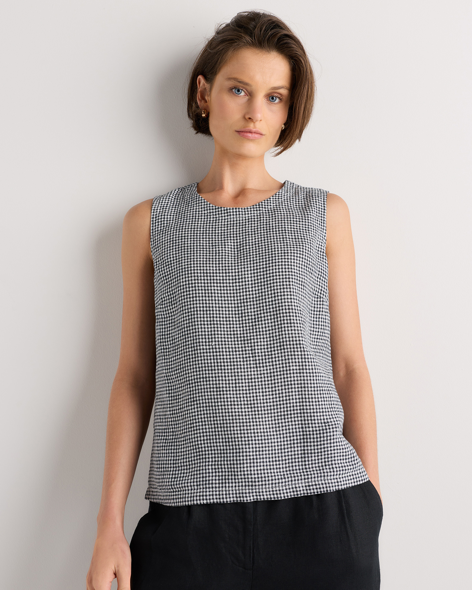 100% European Linen Tank — Image 40