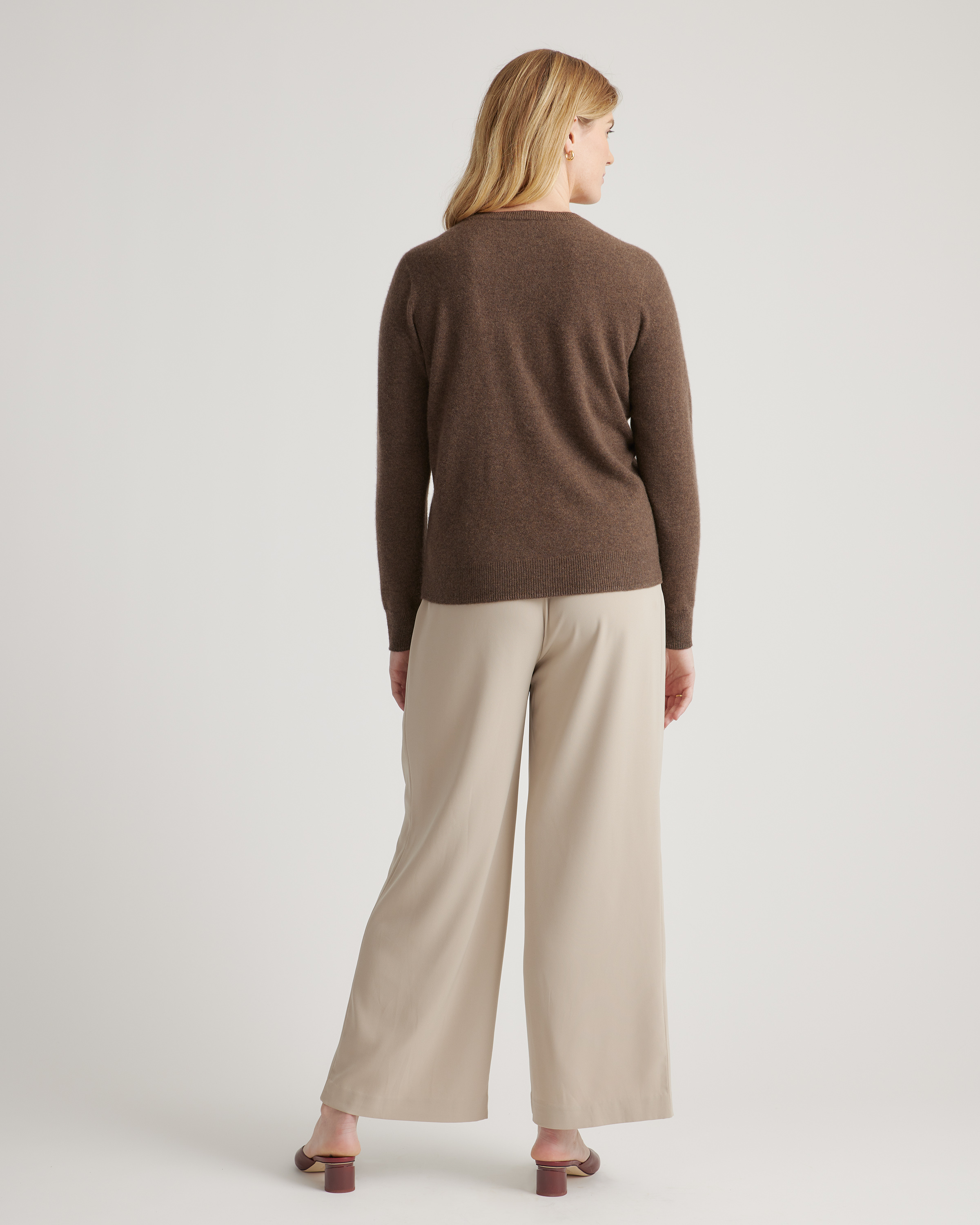Mongolian Spring Cashmere Crewneck Sweater — Image 37
