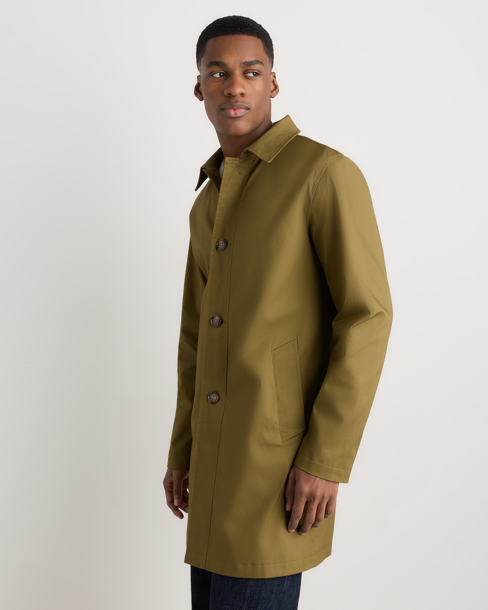 Comfort Stretch Trench Coat — Image 30