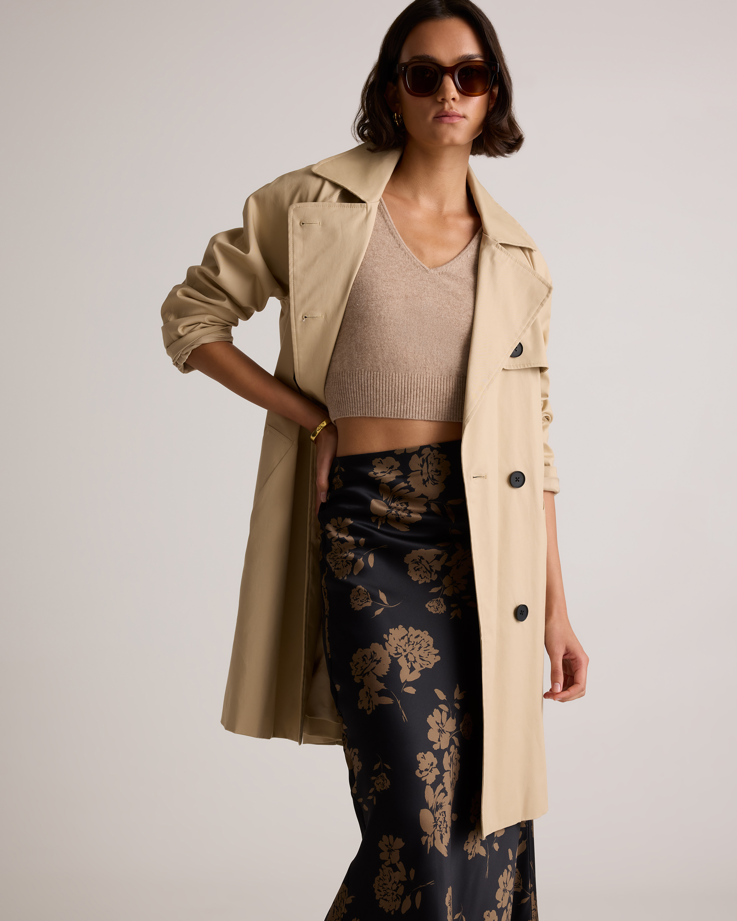 100% Washable Silk Maxi Skirt — Image 23